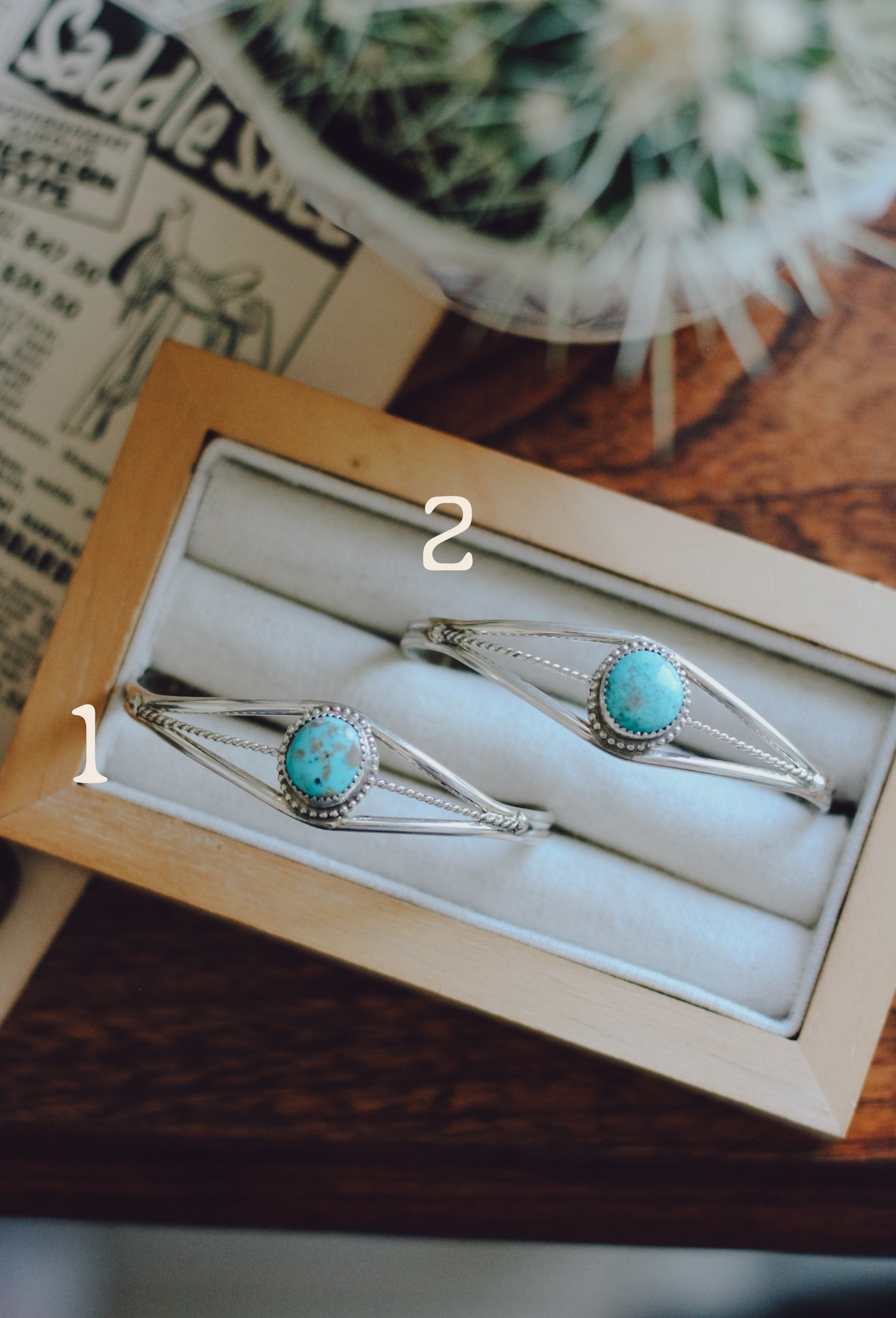 River • Freeform Turquoise Cuff