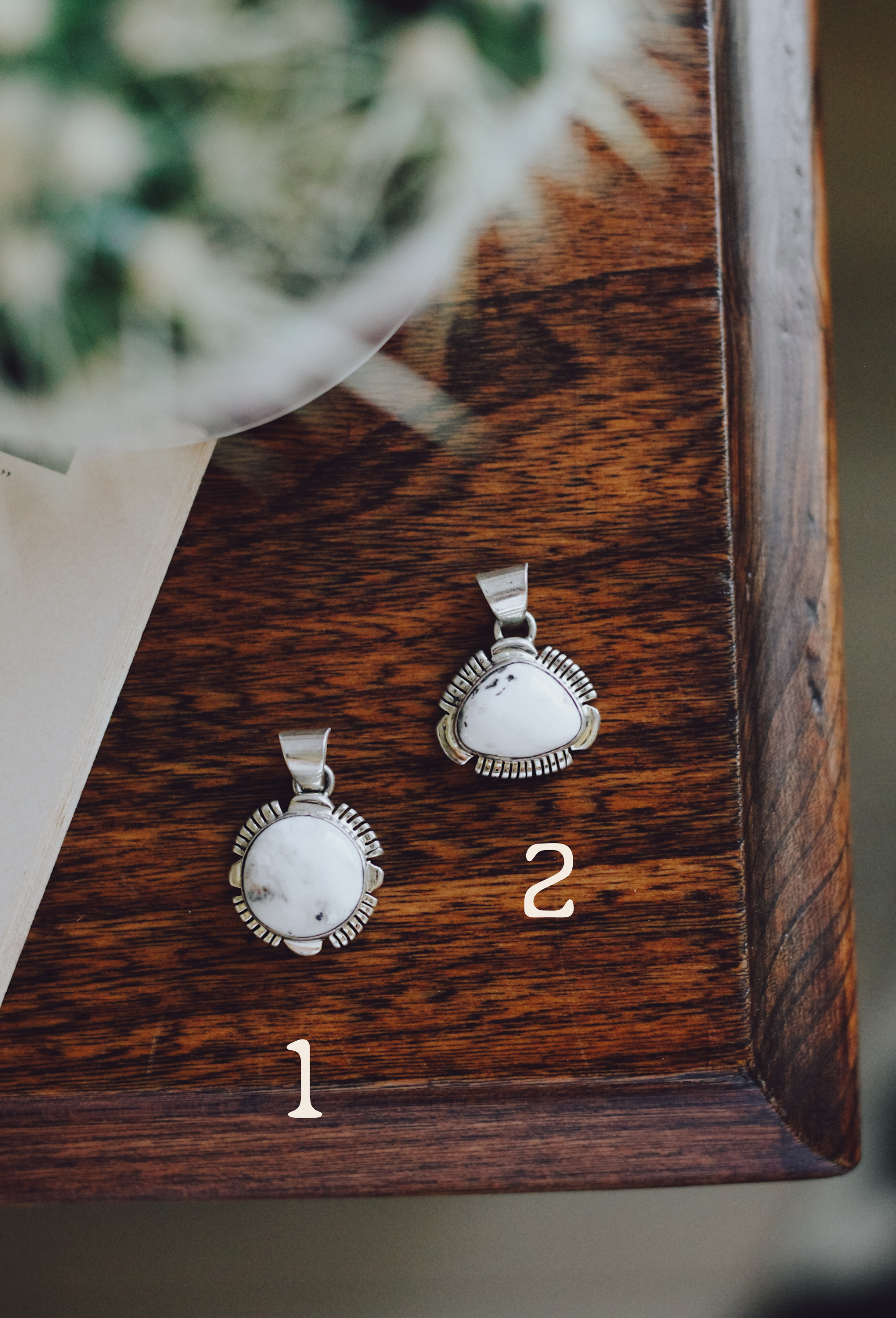 Durango • White Buffalo Pendant