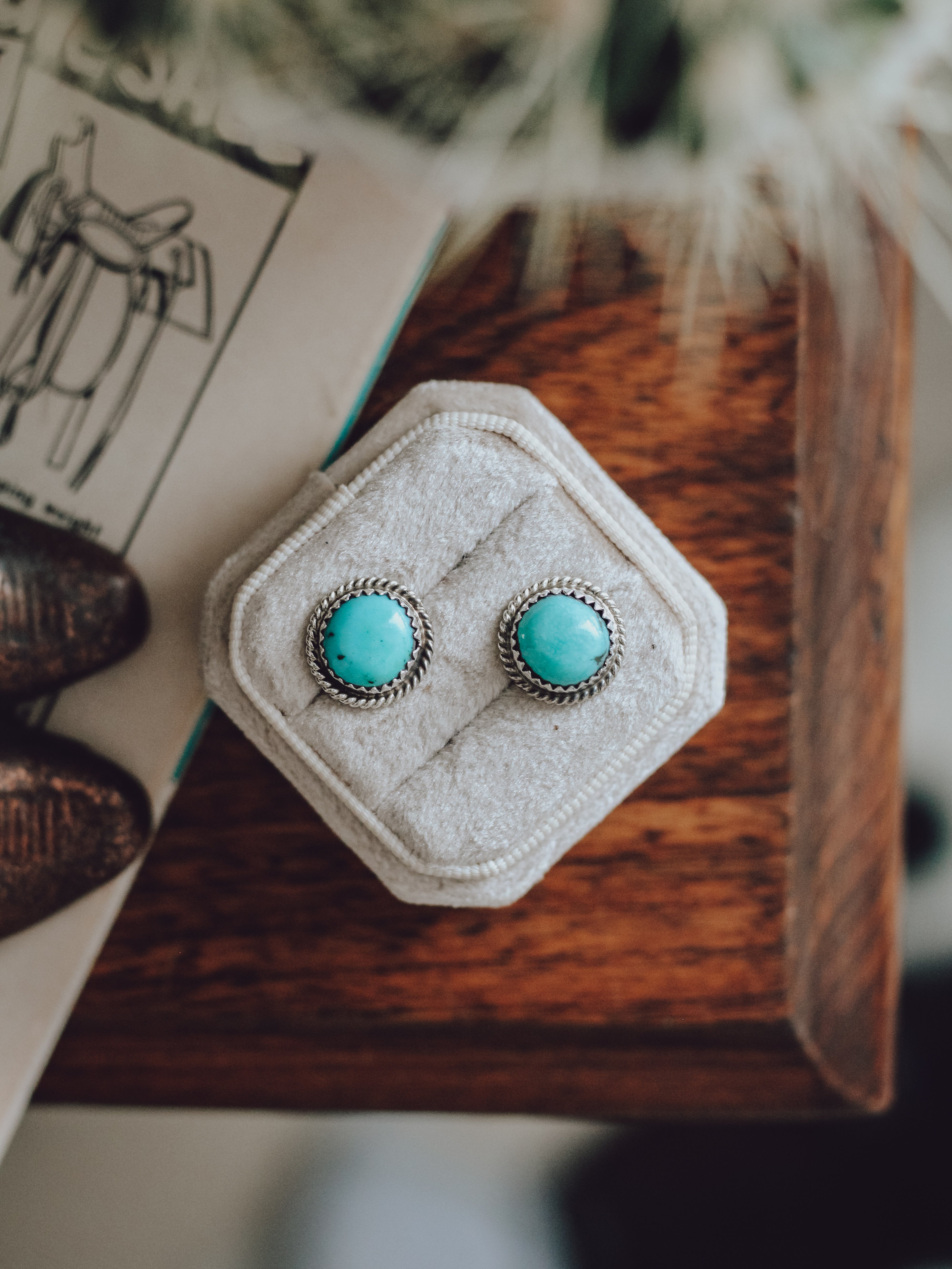 Ace • Turquoise Studs