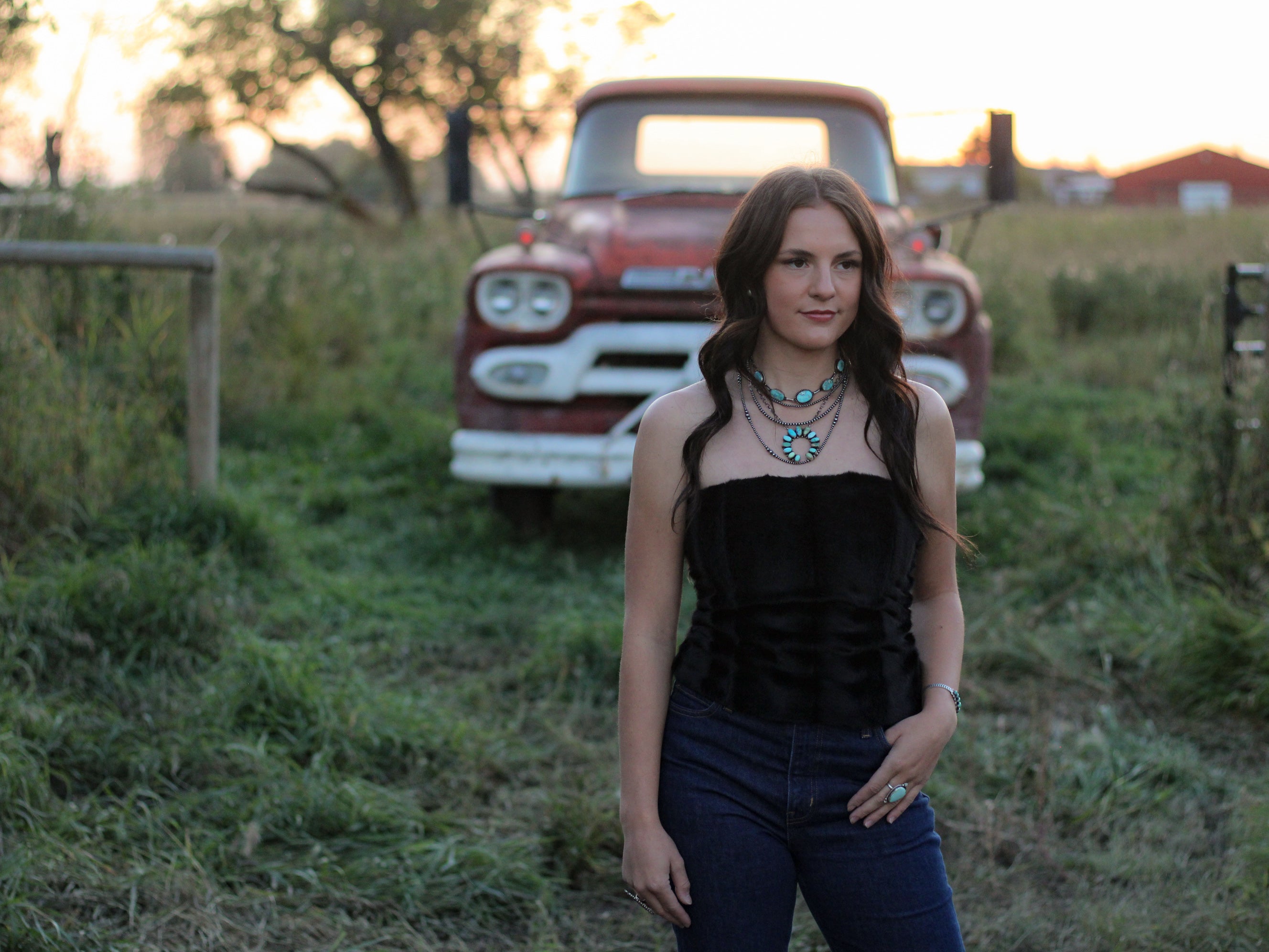 Clara • Turquoise Choker – Tin + Turquoise Collective