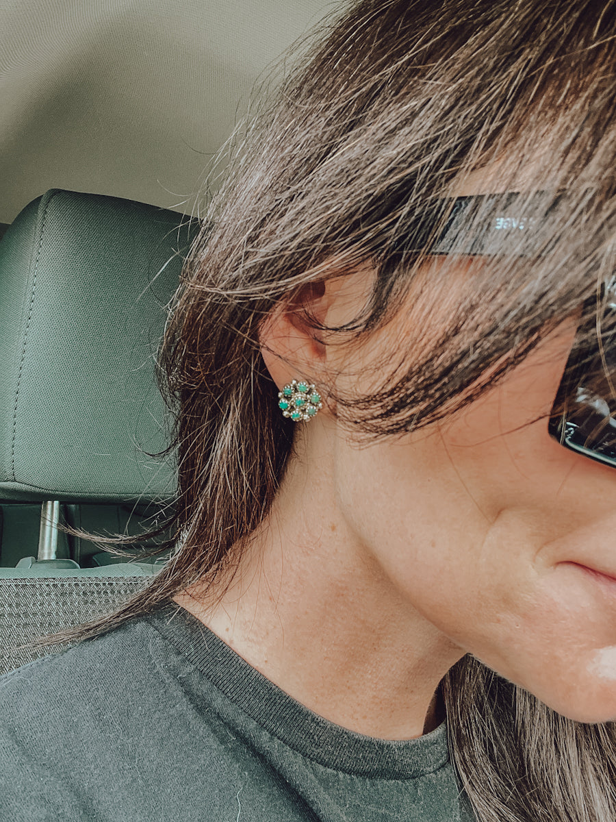 Juniper • Turquoise Studs