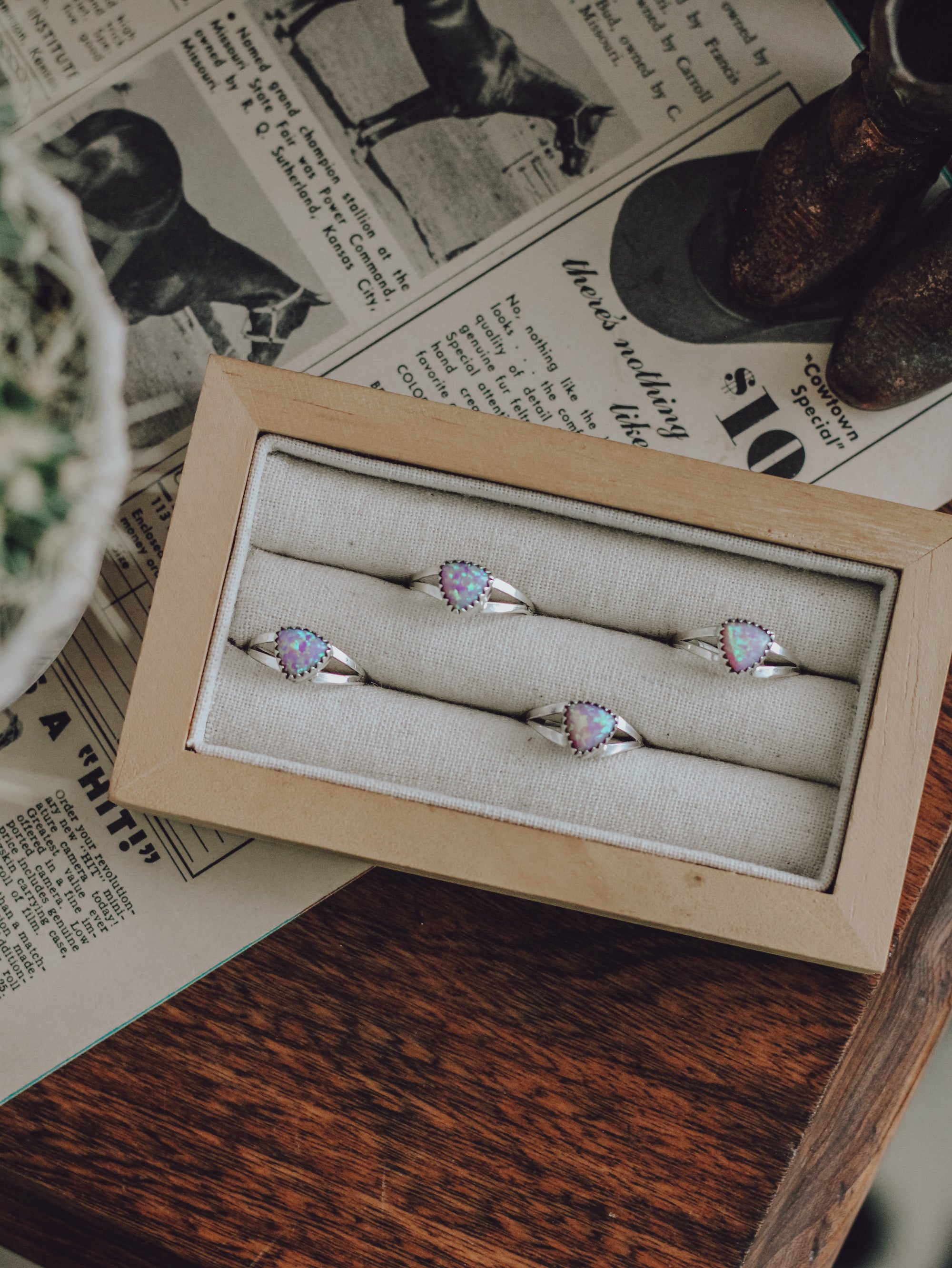 Layla • Pink Opal Ring