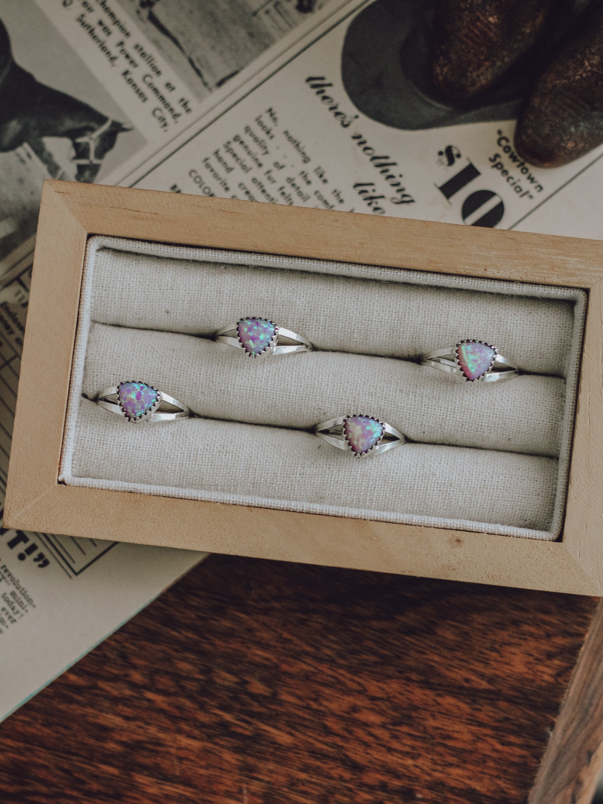 Layla • Pink Opal Ring