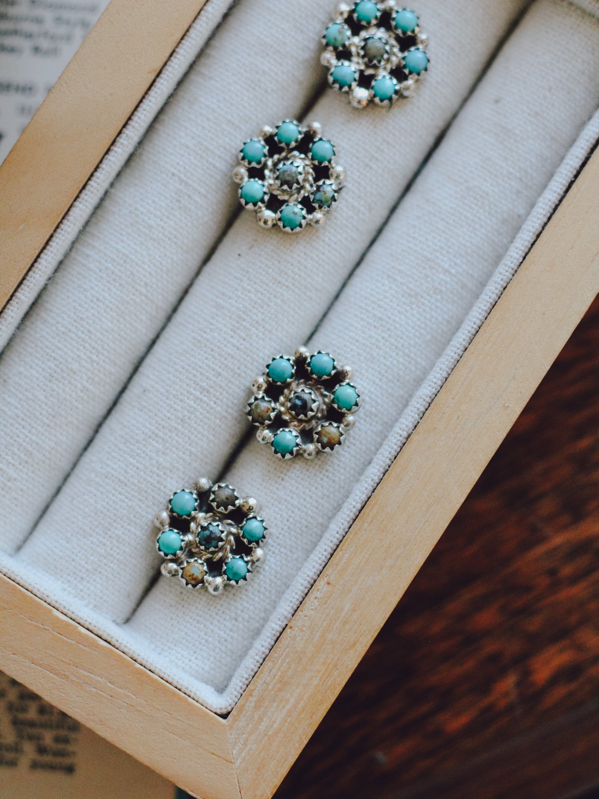 Juniper • Turquoise Studs
