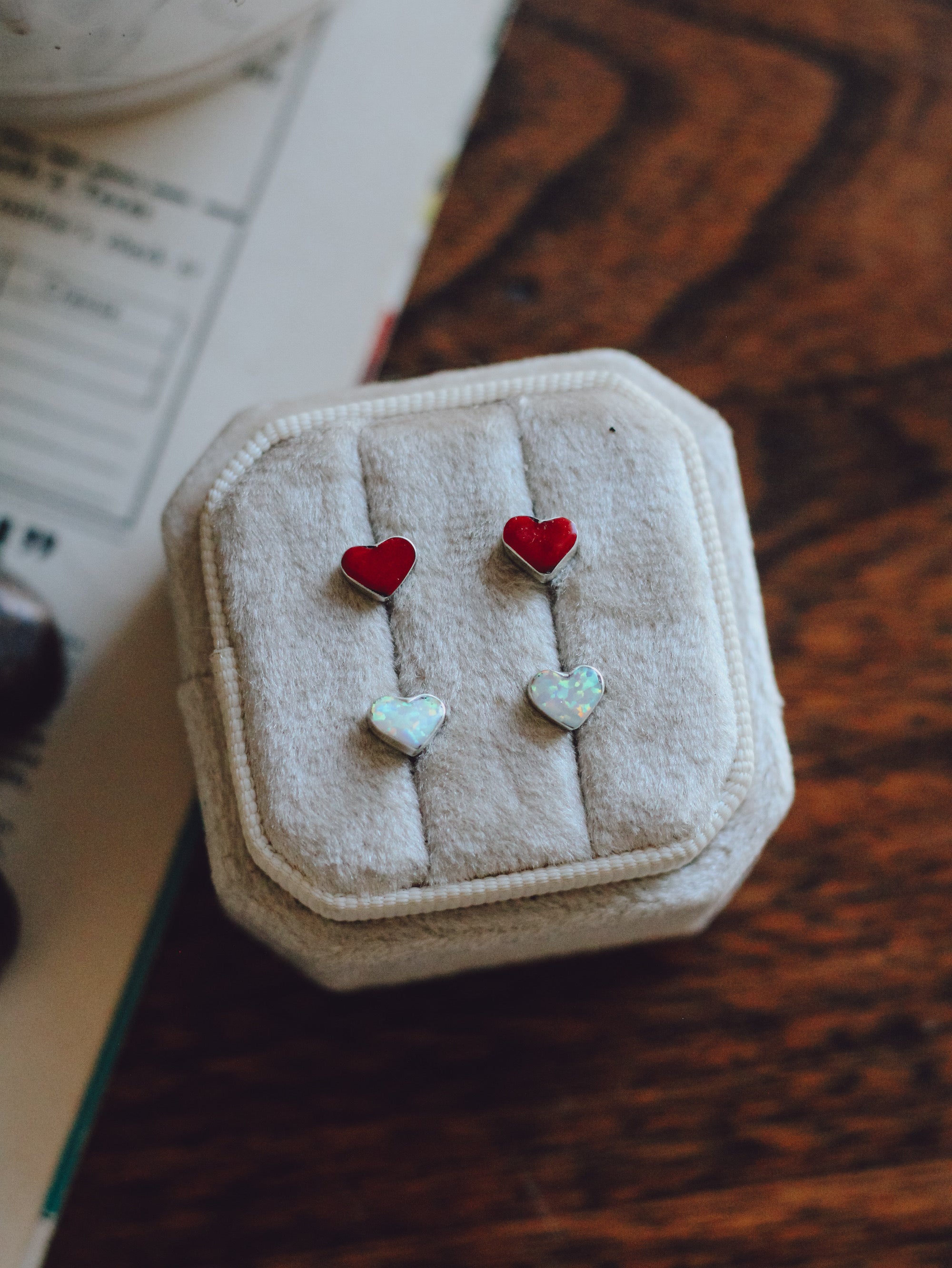 Nora • Mini Heart Studs