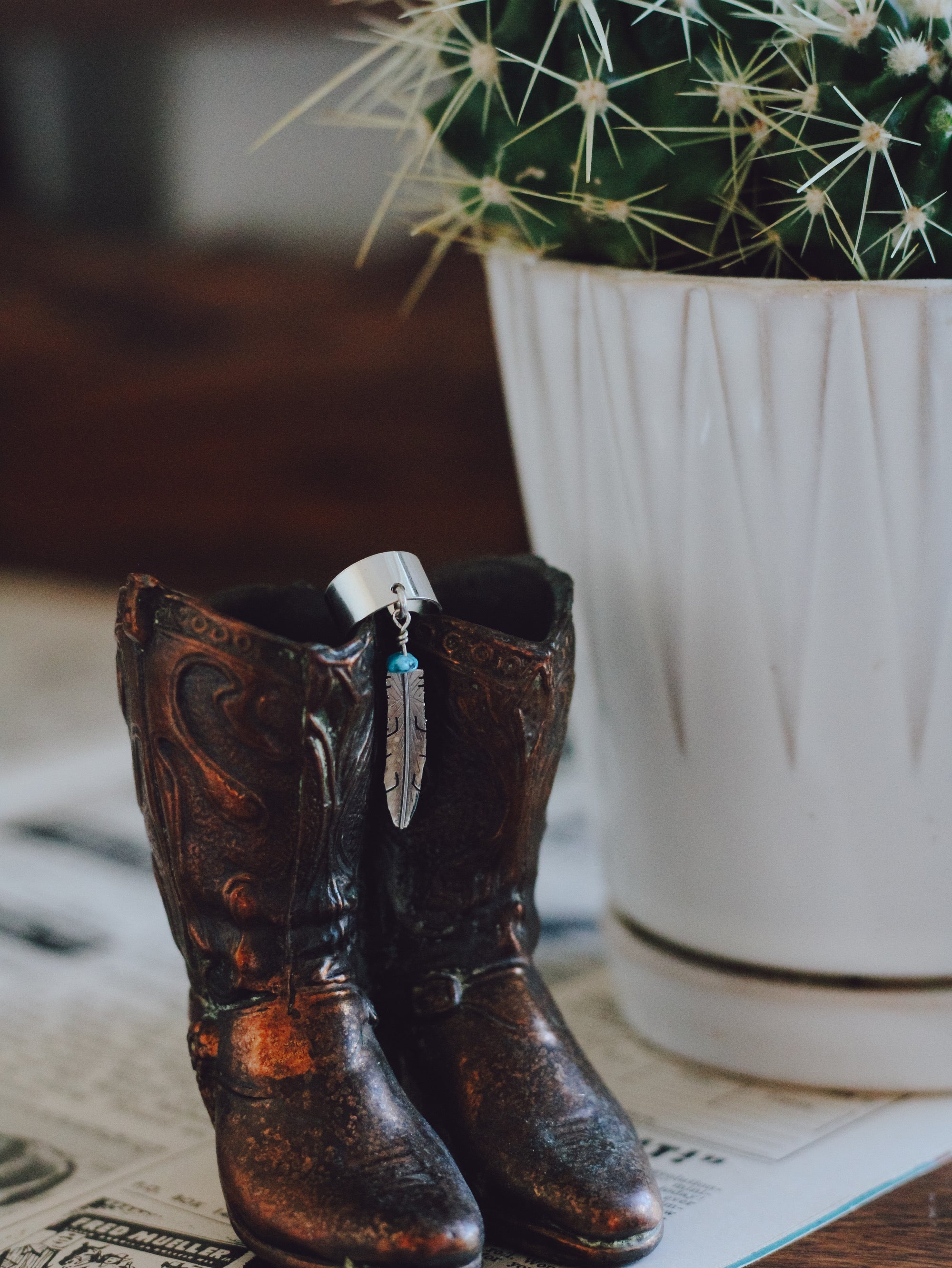 Feather • Ear Cuff