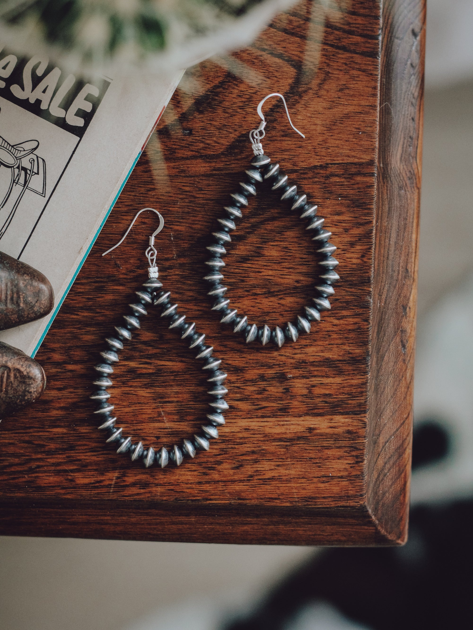 Silverton • Saucer Pearl Drop Earrings