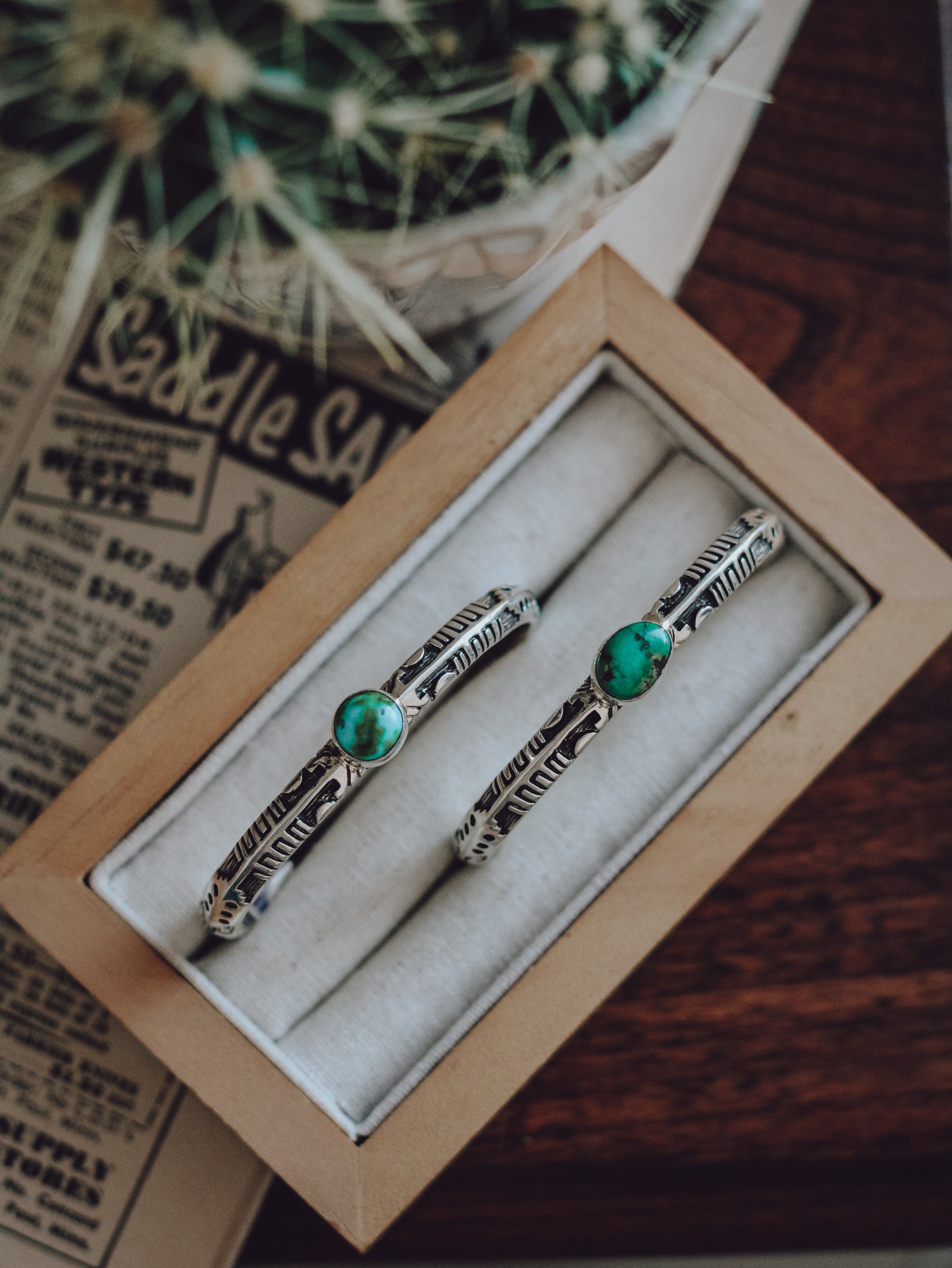 Winnie • Turquoise Cuff