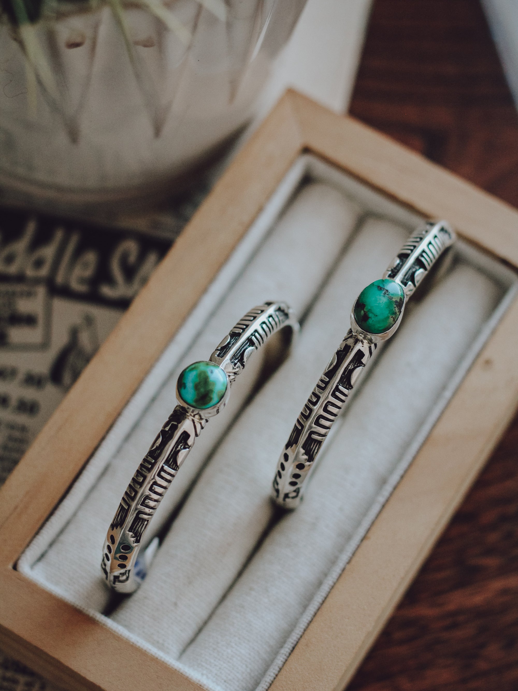 Winnie • Turquoise Cuff
