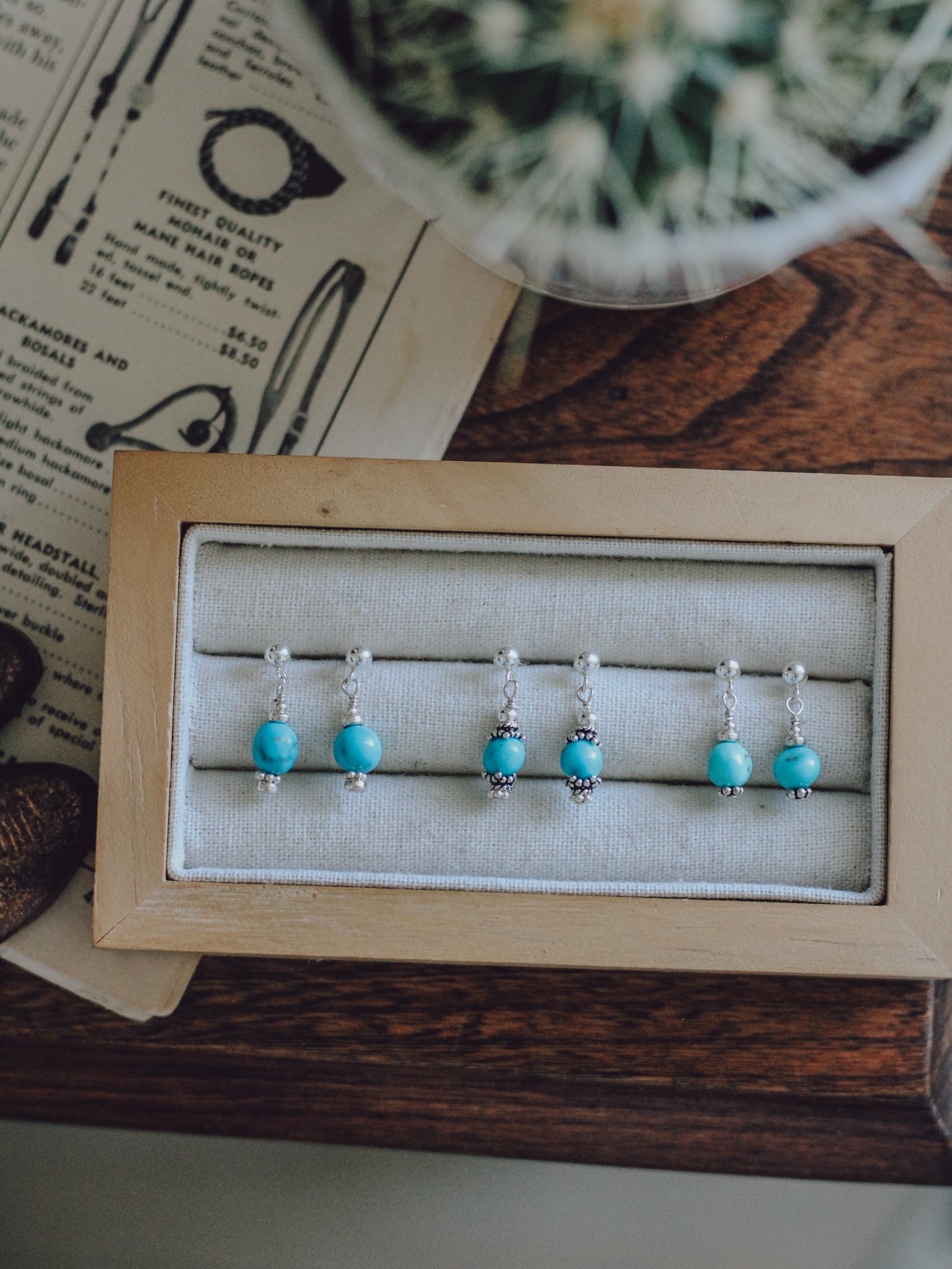 Hannah • Mini Drop Earrings