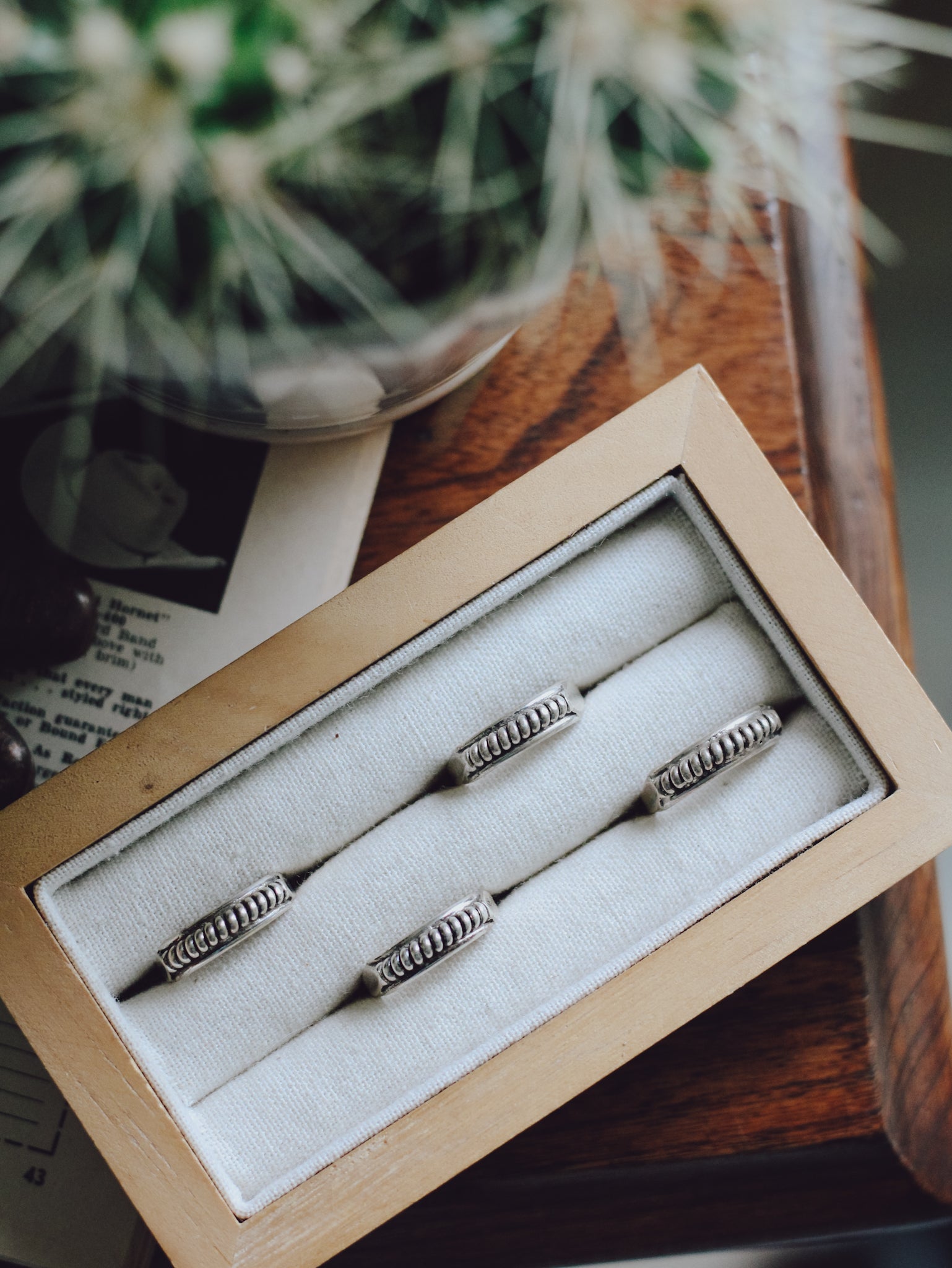 Jett • Silver Stacker Ring