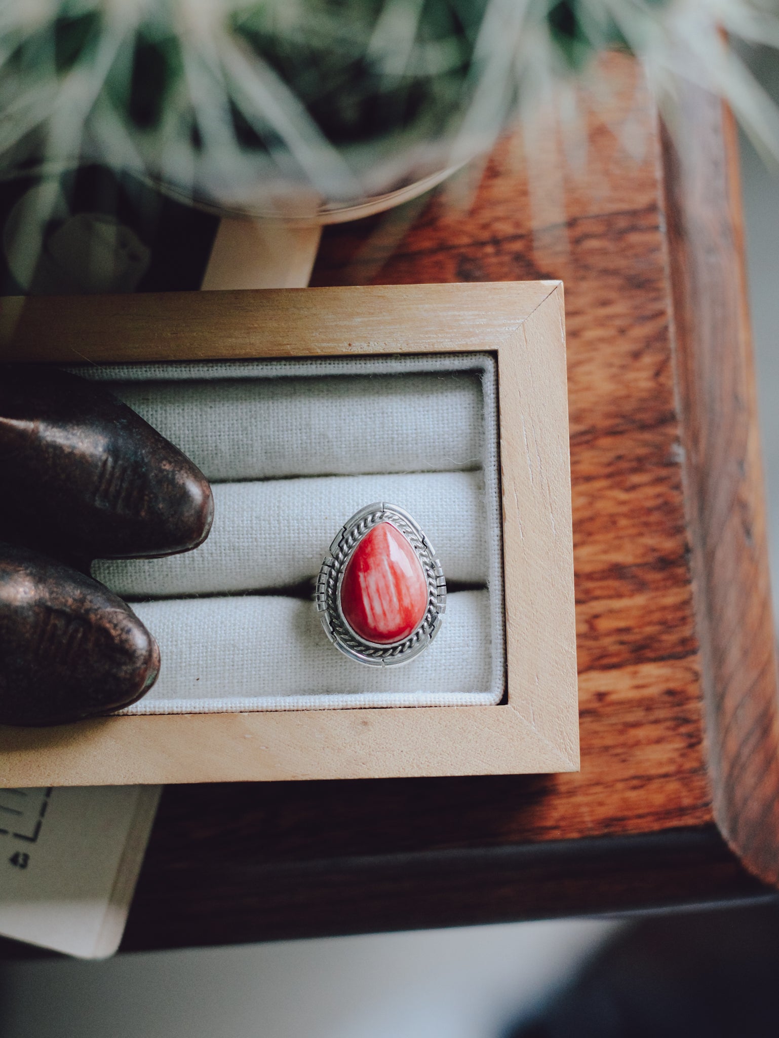 Alamo • Spiny Oyster Ring (Sz 7)