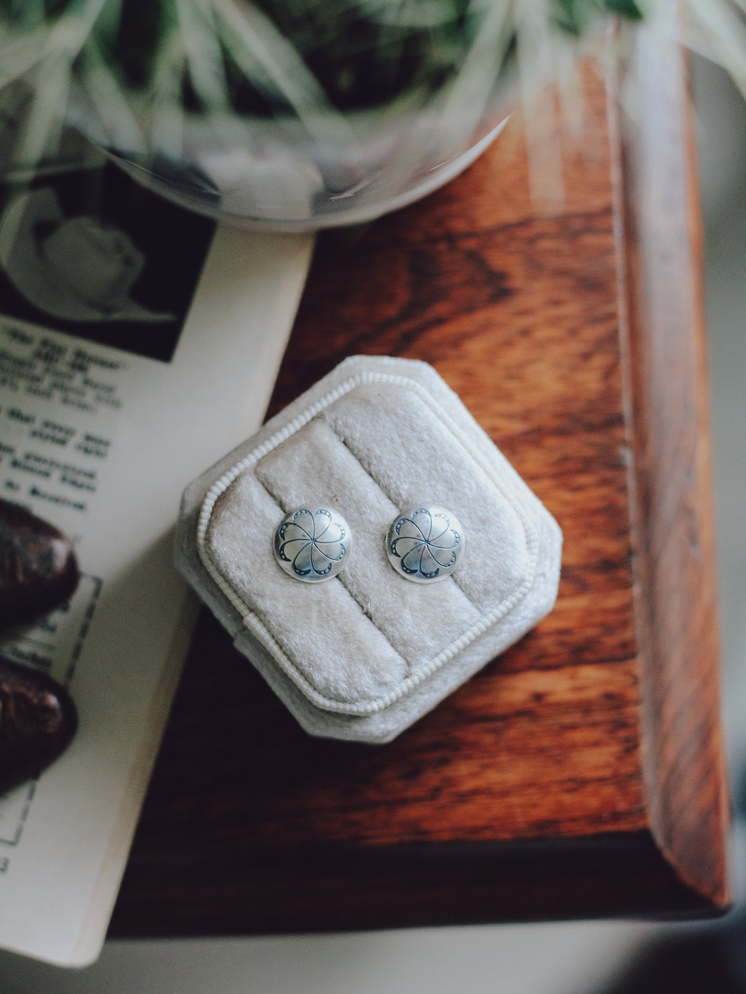 Florabell • Silver Studs