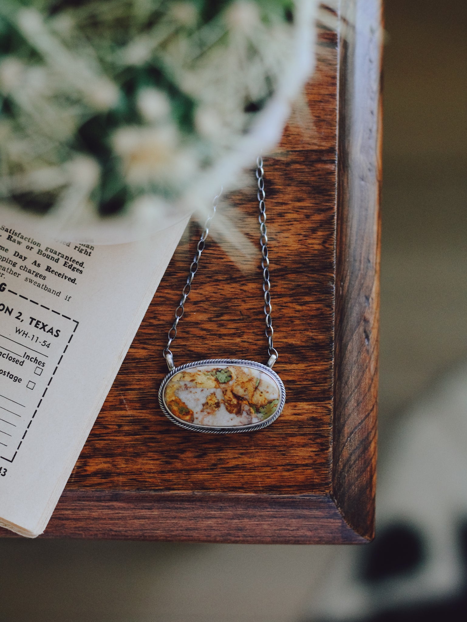 Maven • Turquoise Bar Necklace