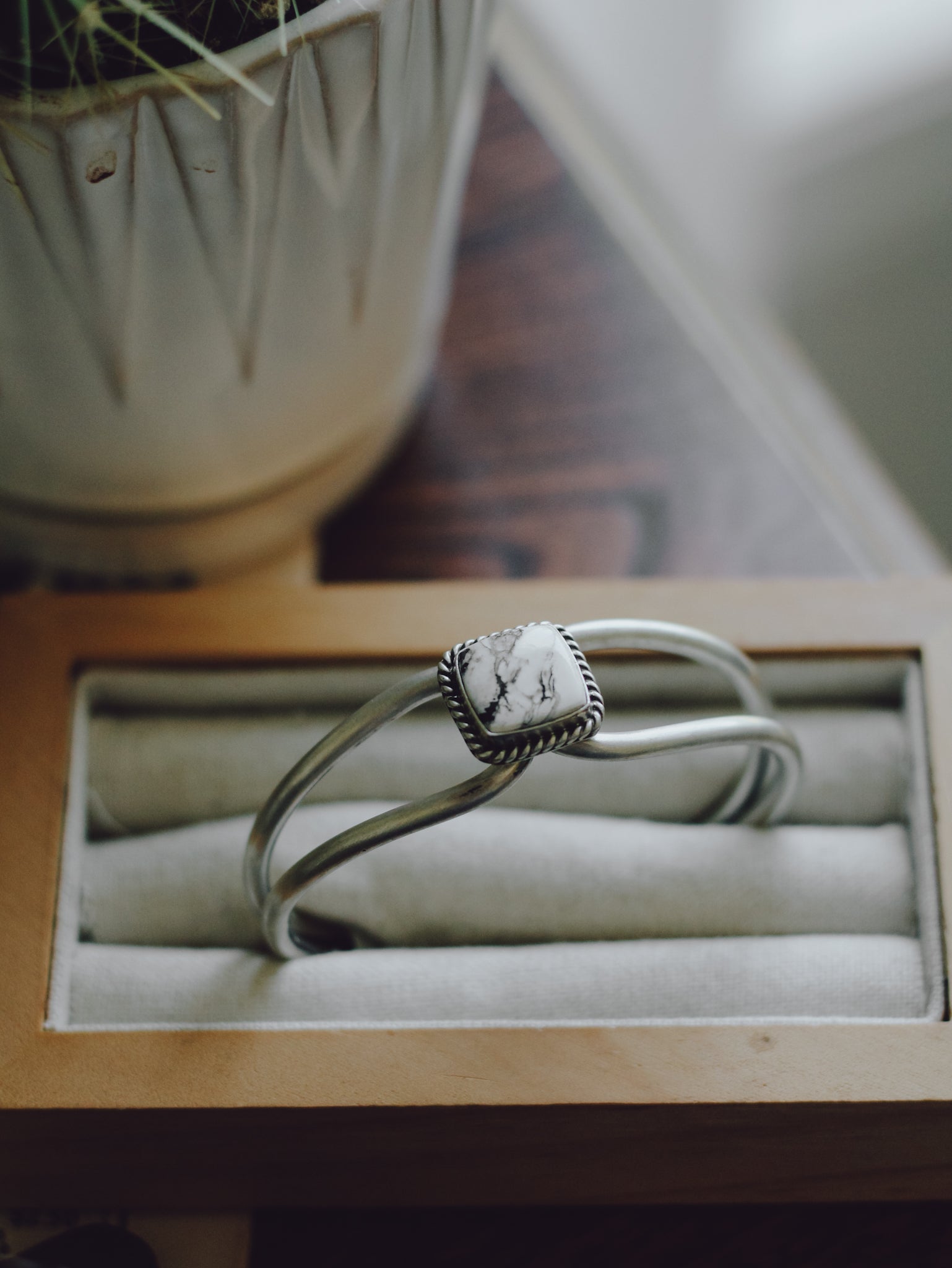 Elwood • White Buffalo Cuff