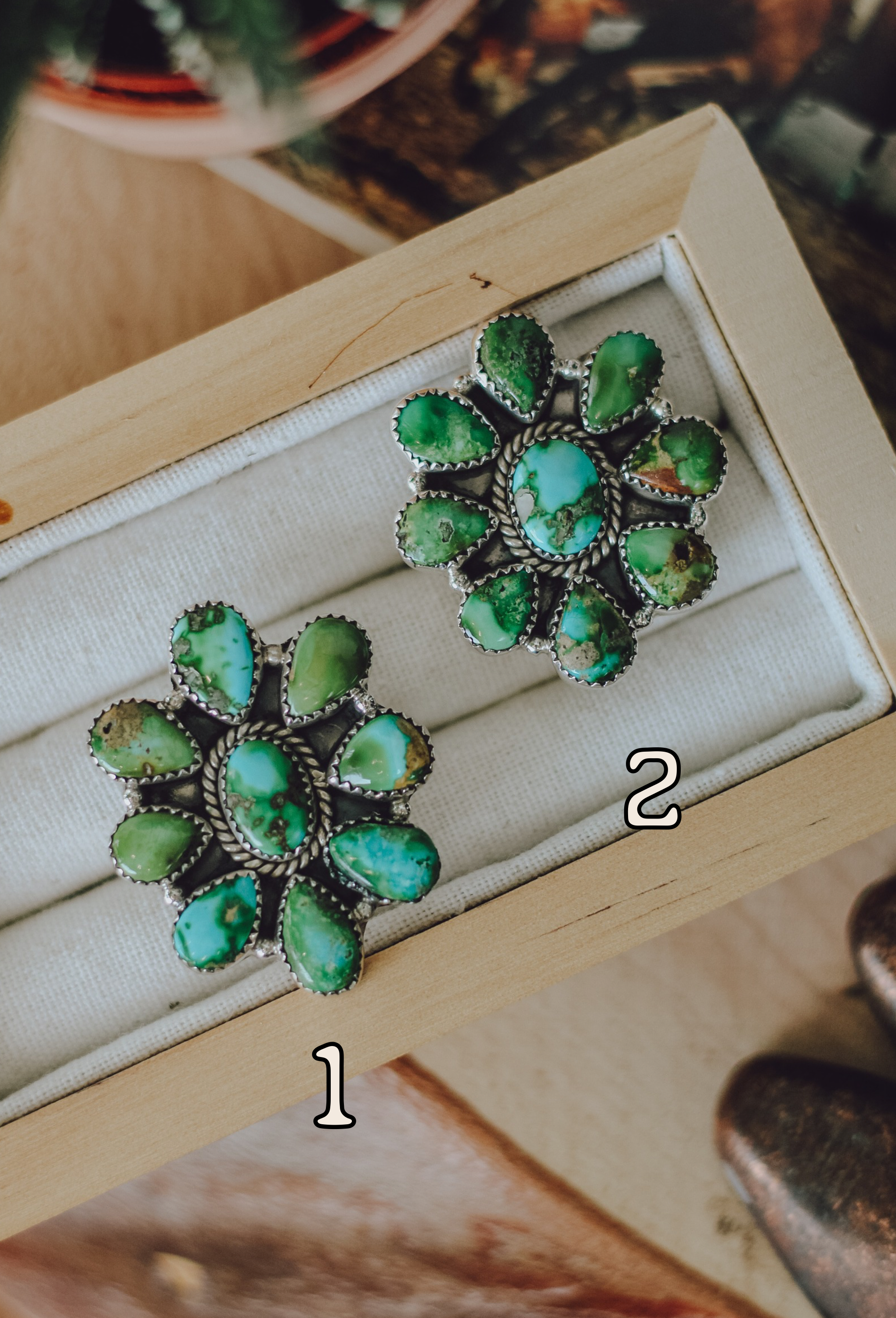 Rayne • Sonoran Gold Turquoise Adjustable Cluster Ring