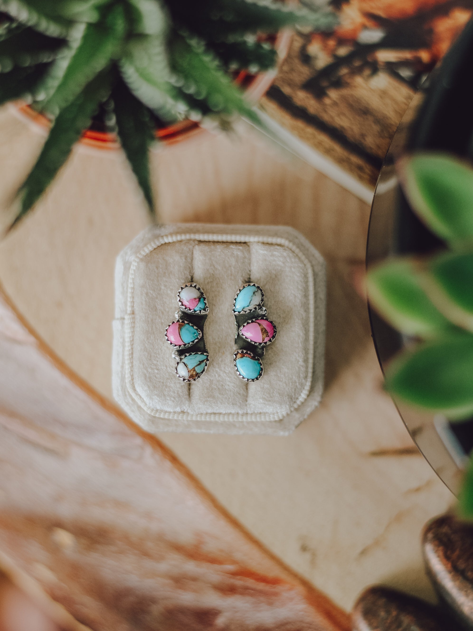 Lucy • Cotton Candy Studs