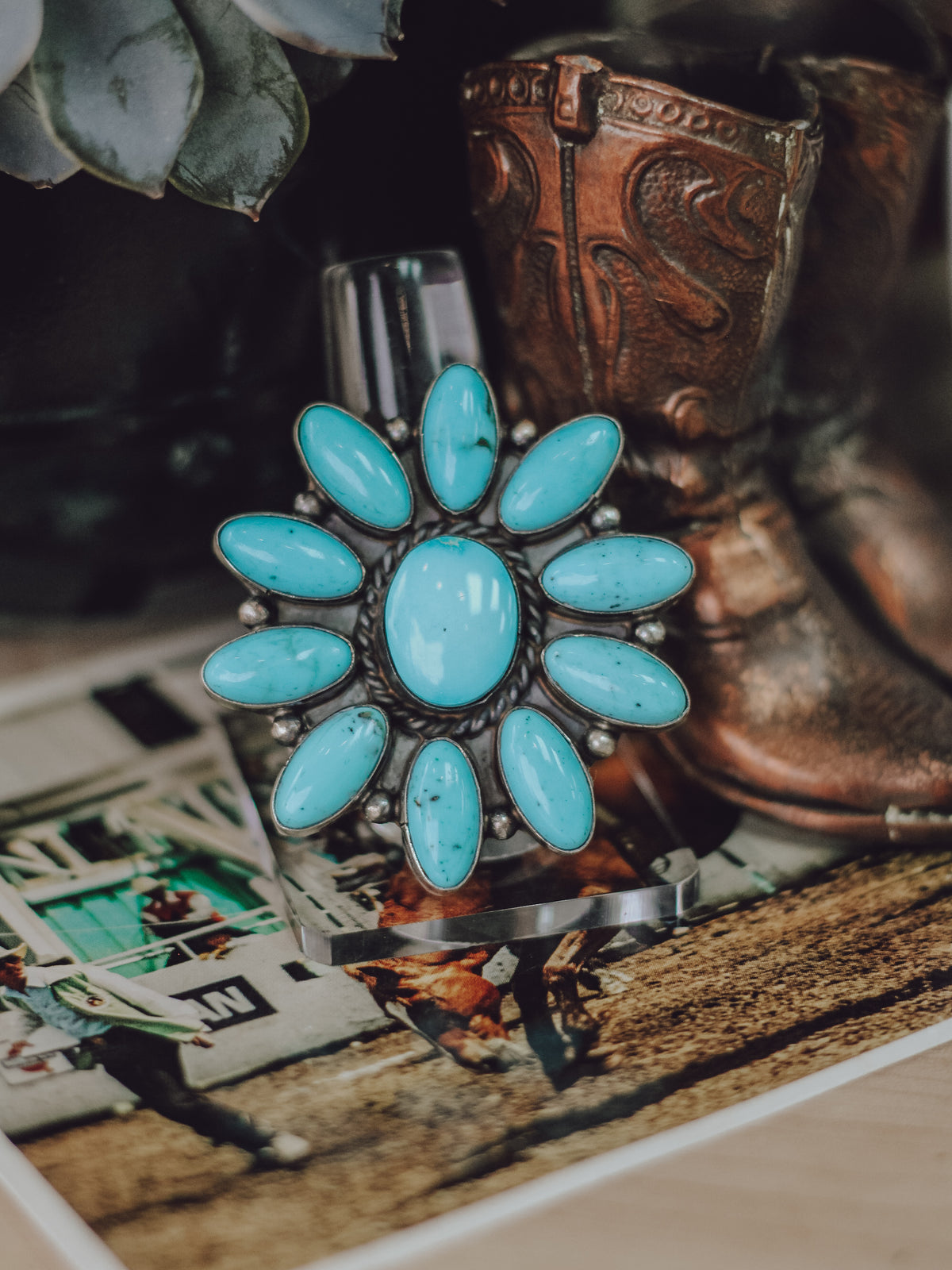 Crosby • Kingman Turquoise Ring