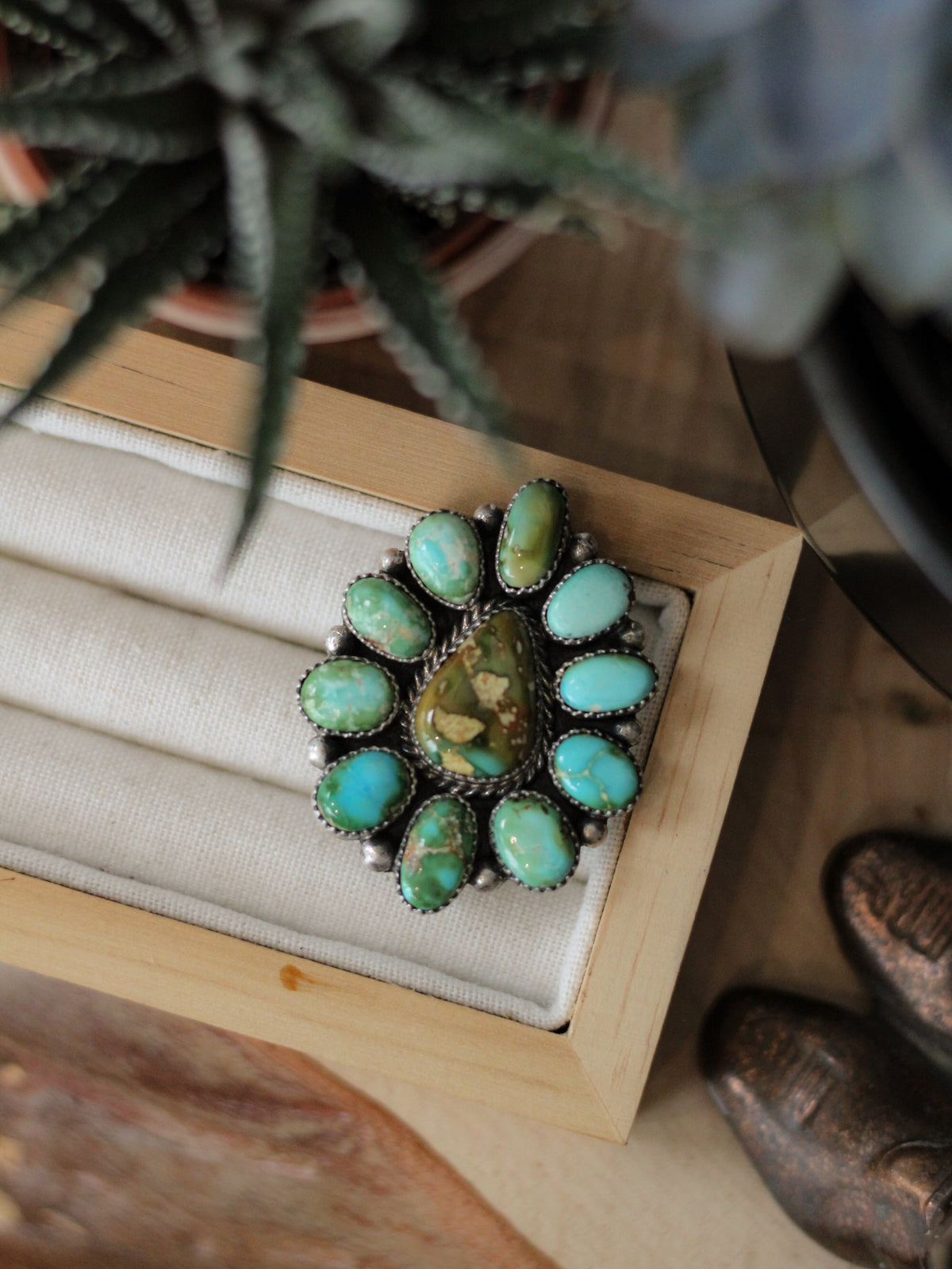 Shayla • Sonoran Turquoise Ring