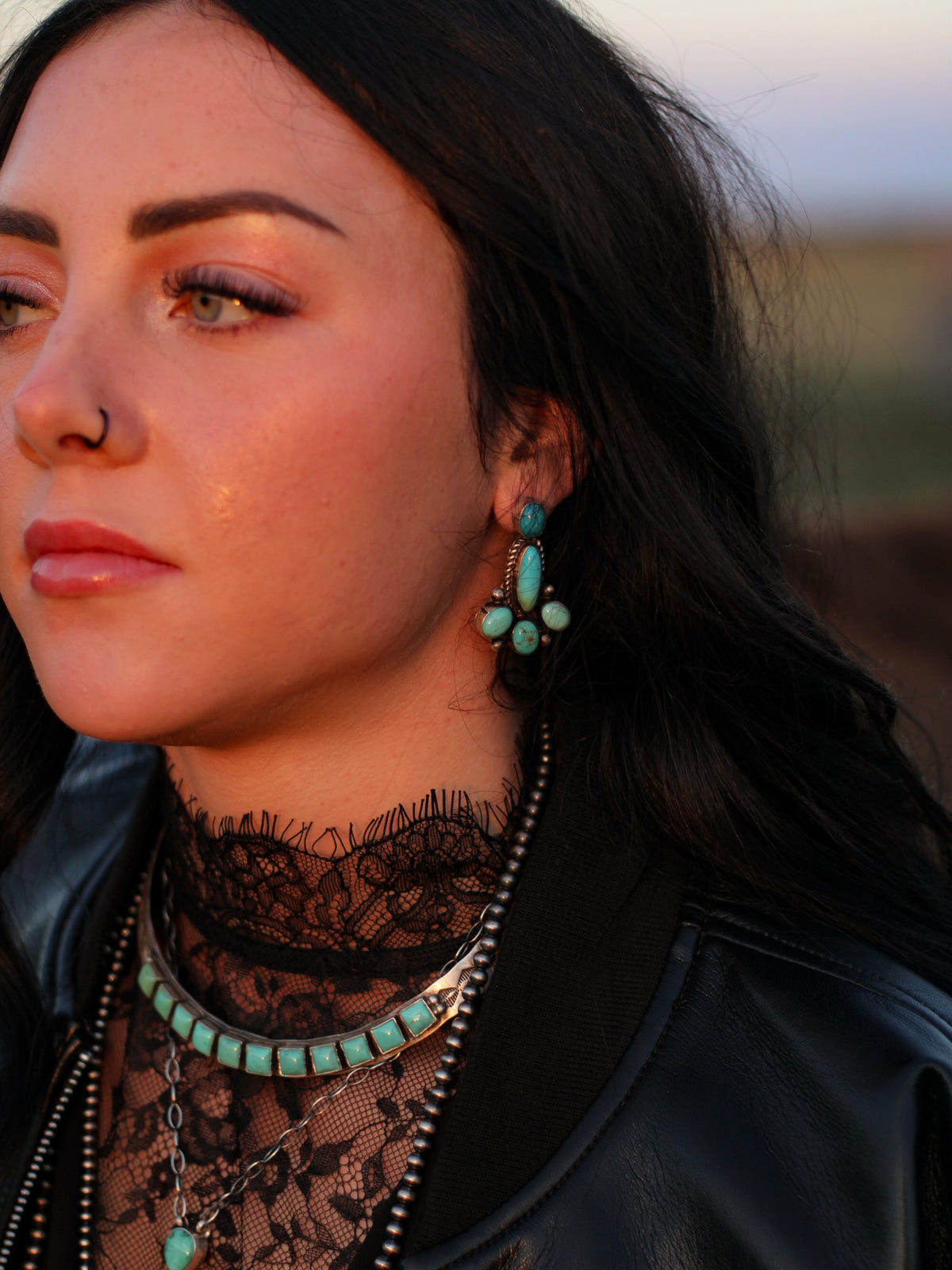 Briley • Turquoise Collar Necklace
