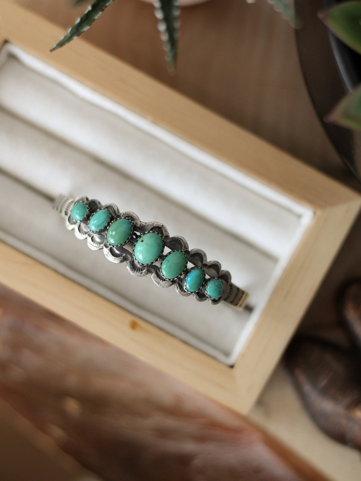 Elowen • Kingman Turquoise Cuff