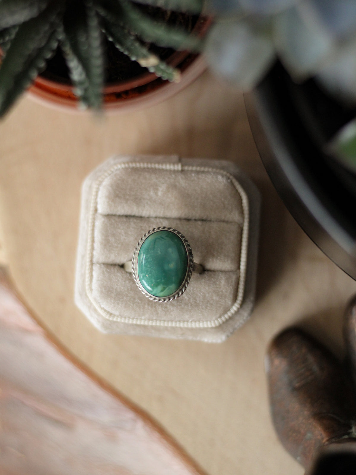 Halsey • Fox Turquoise Ring (Sz 8)