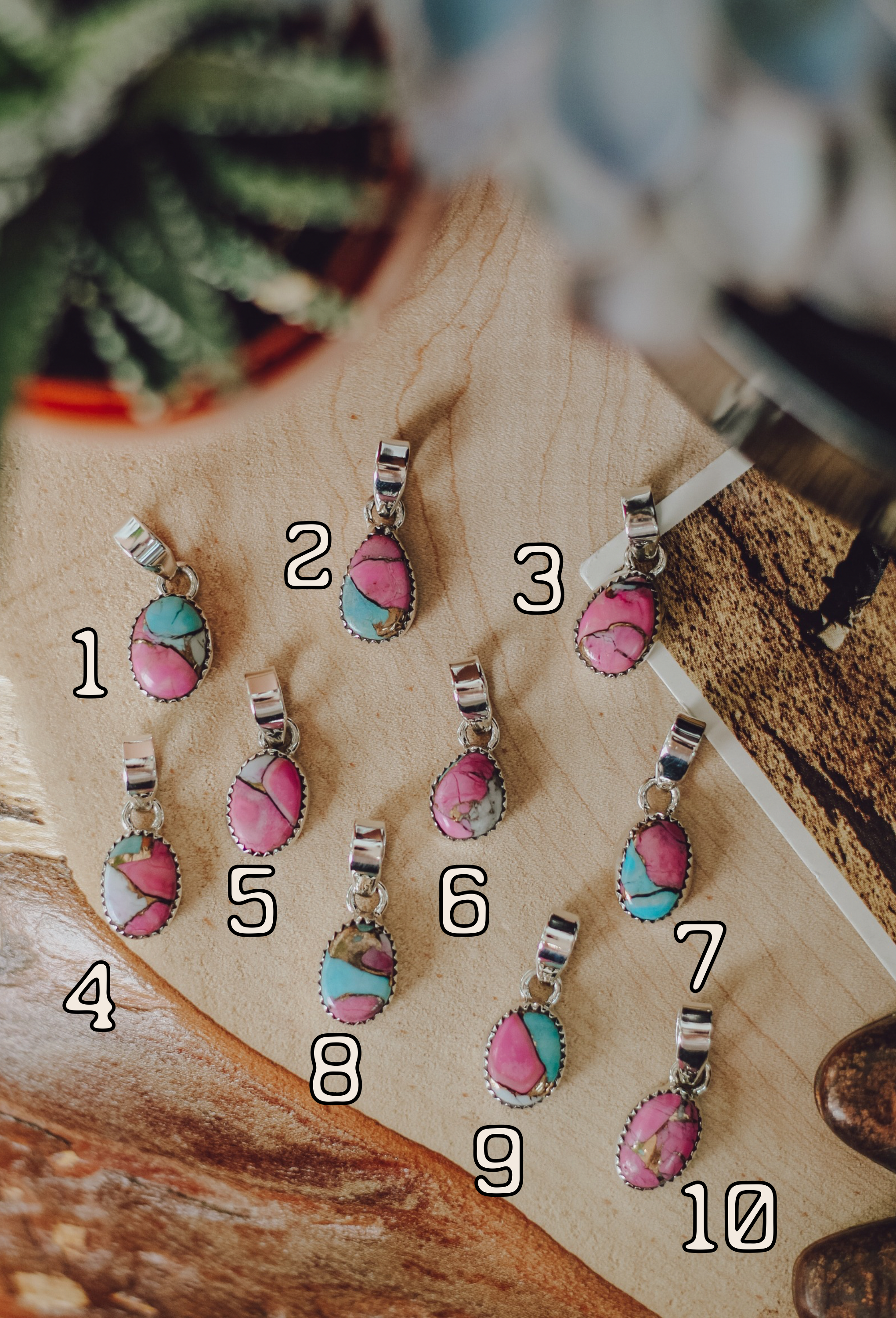 Sorrel • Cotton Candy Pendant