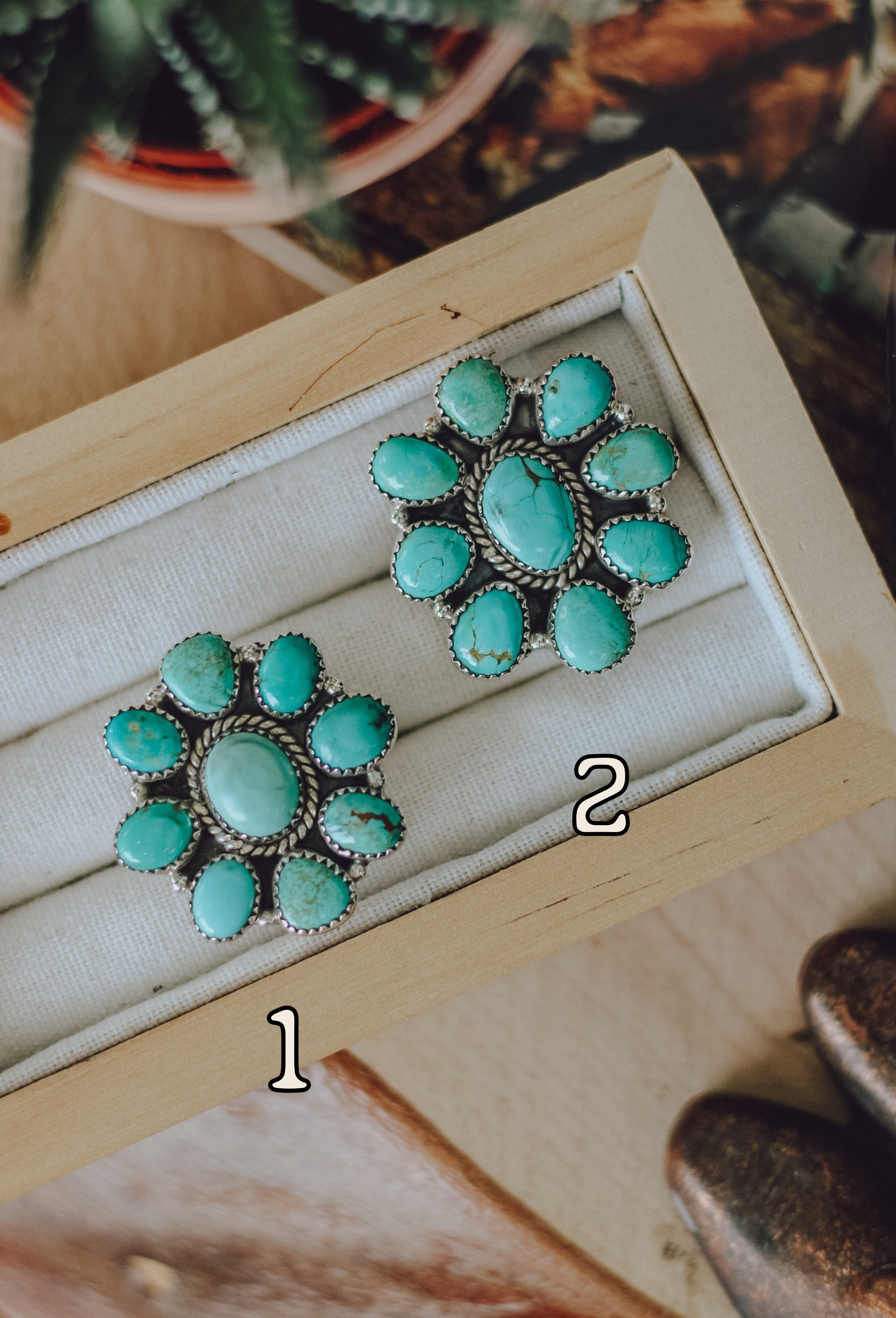 Rayne • Royston Turquoise Adjustable Cluster Ring