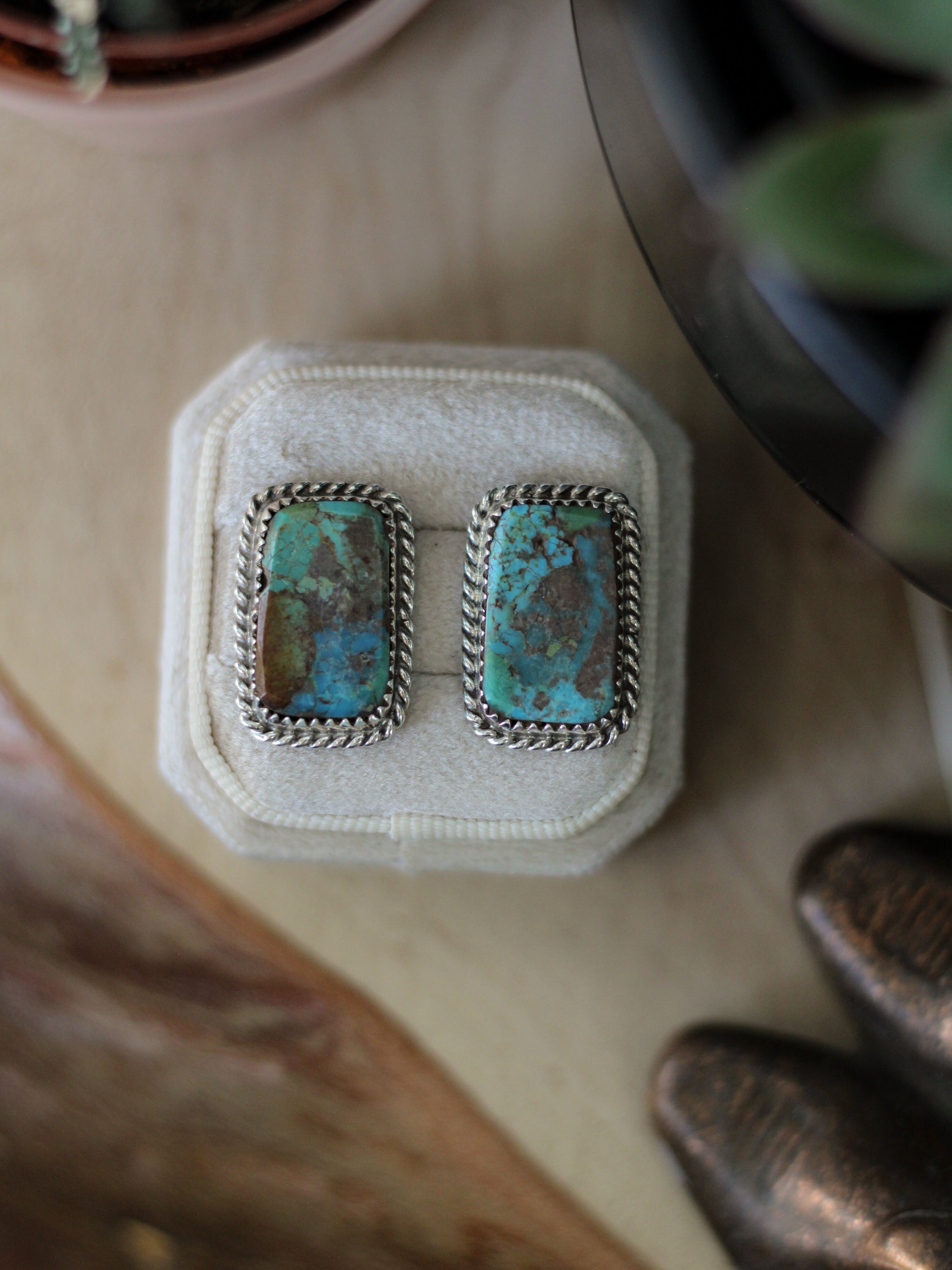 Oakland • Kingman Turquoise Studs