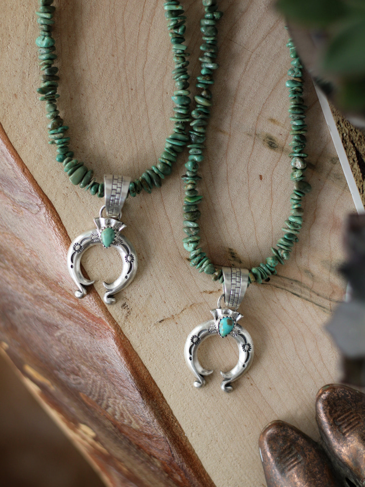 Lowry • Turquoise Naja Necklace