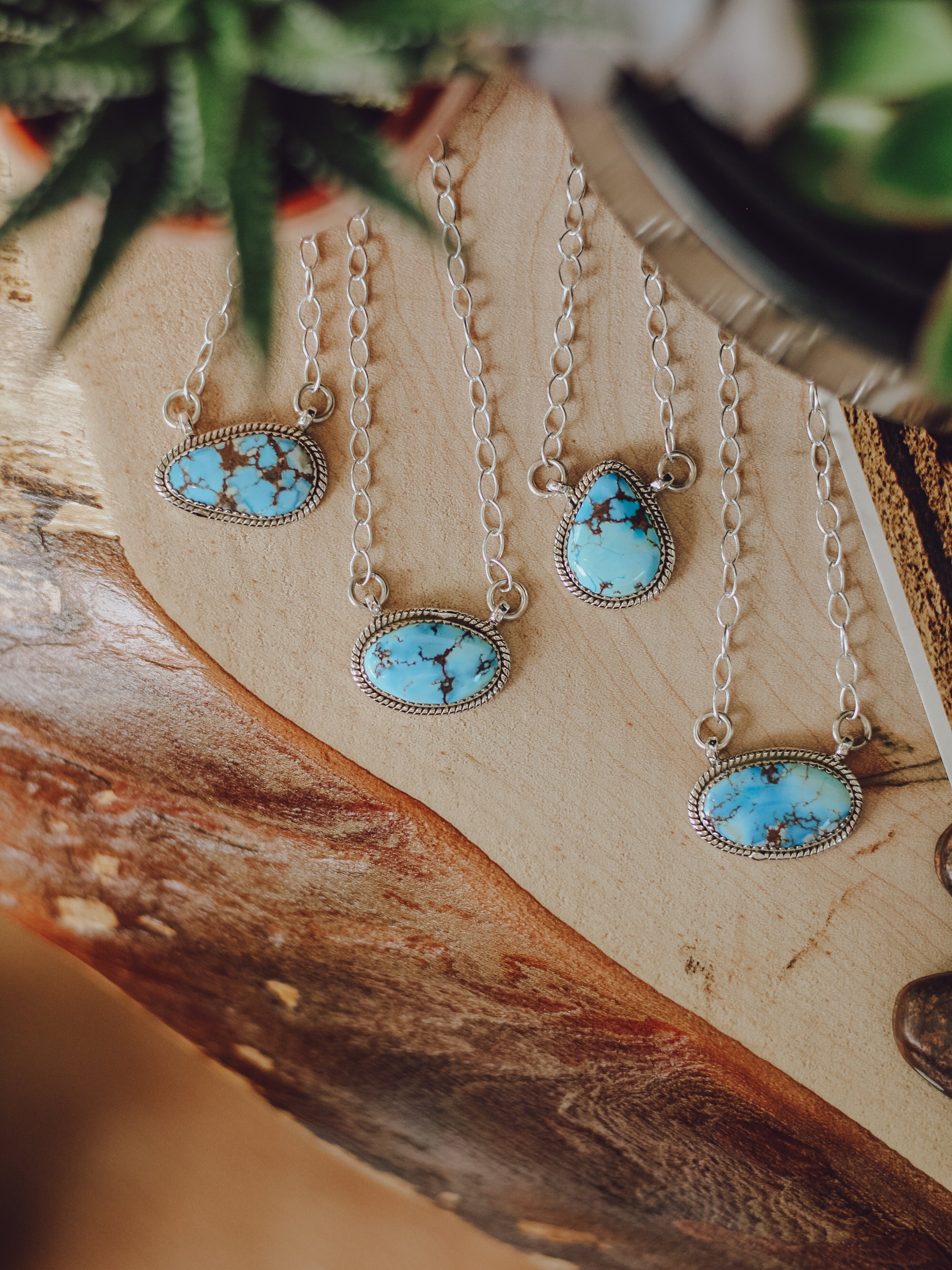 Anson • Golden Hills Turquoise Bar Necklace
