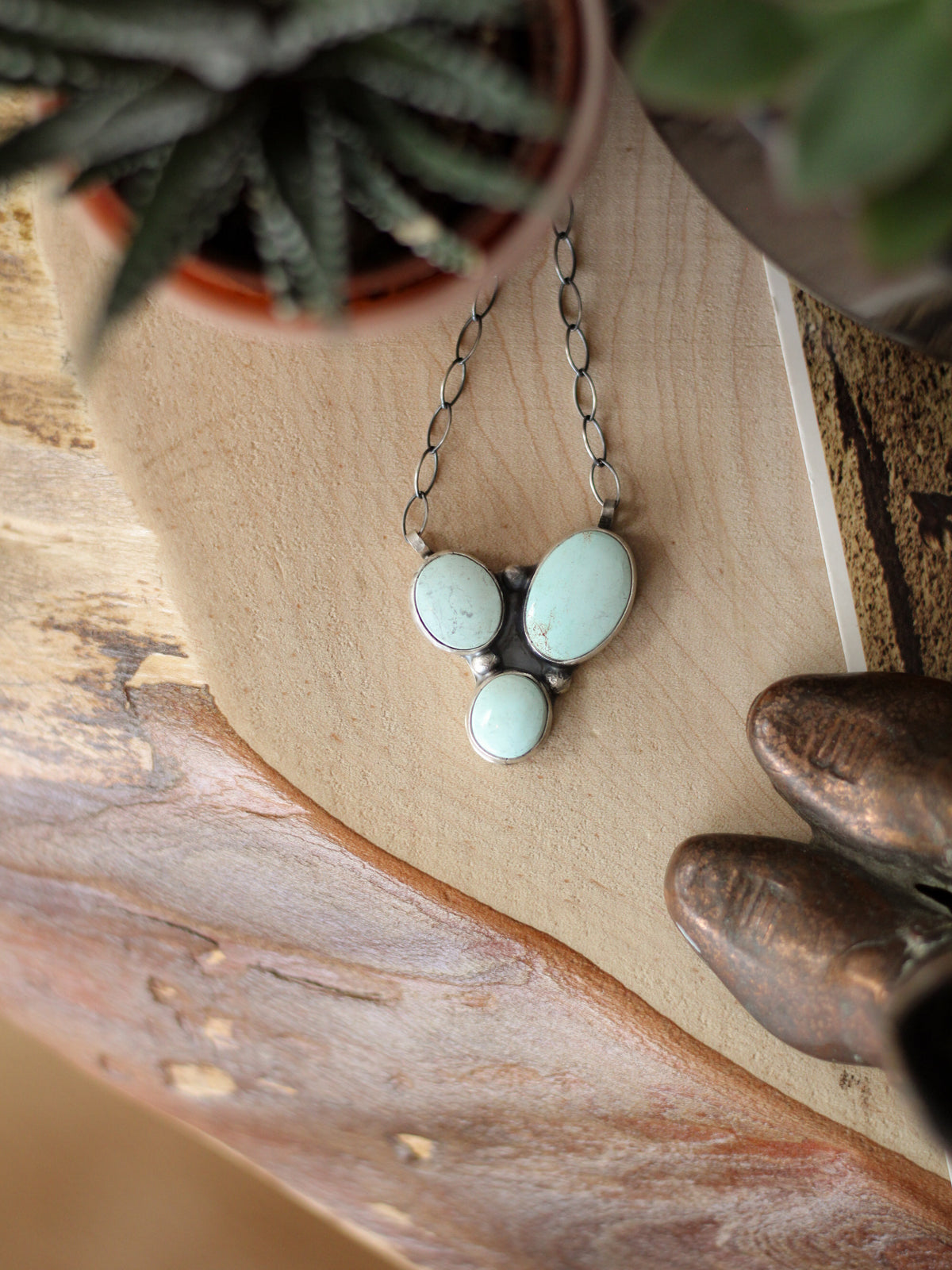Dune • Dry Creek Turquoise Bar Necklace
