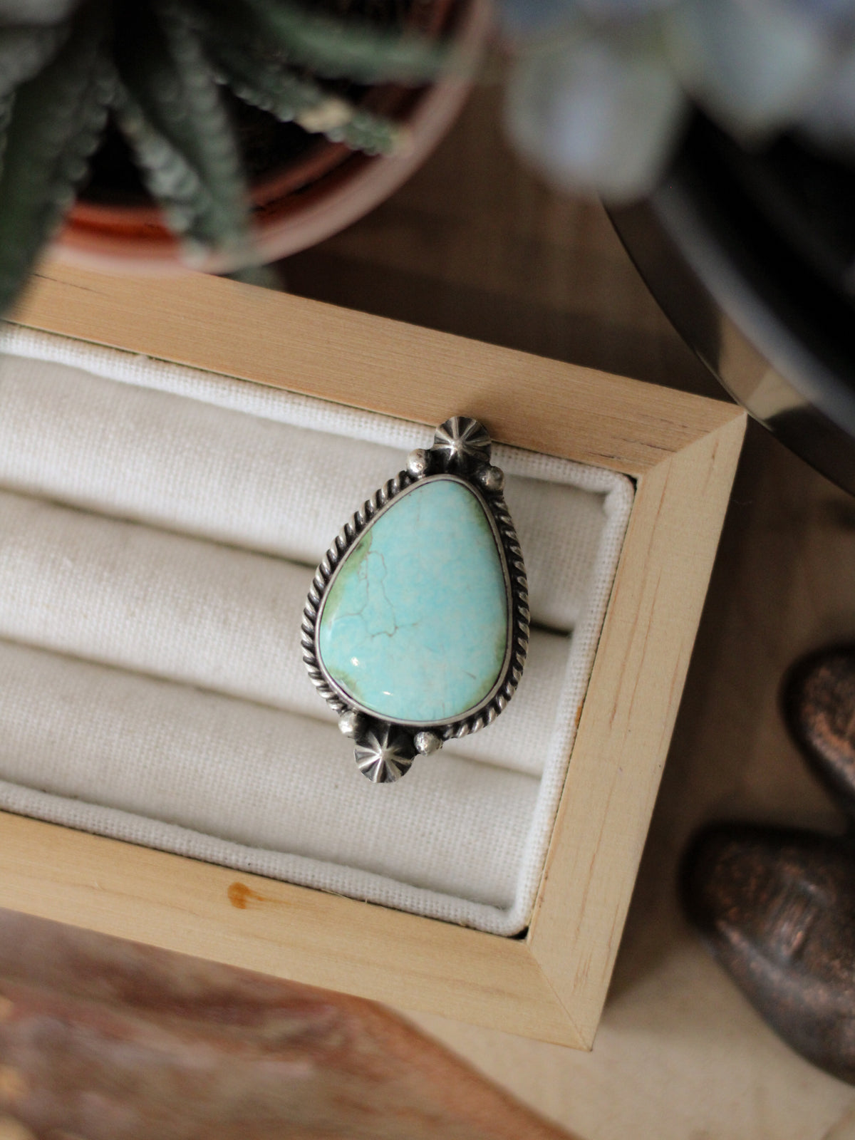 Goldie • Sonoran Turquoise Ring