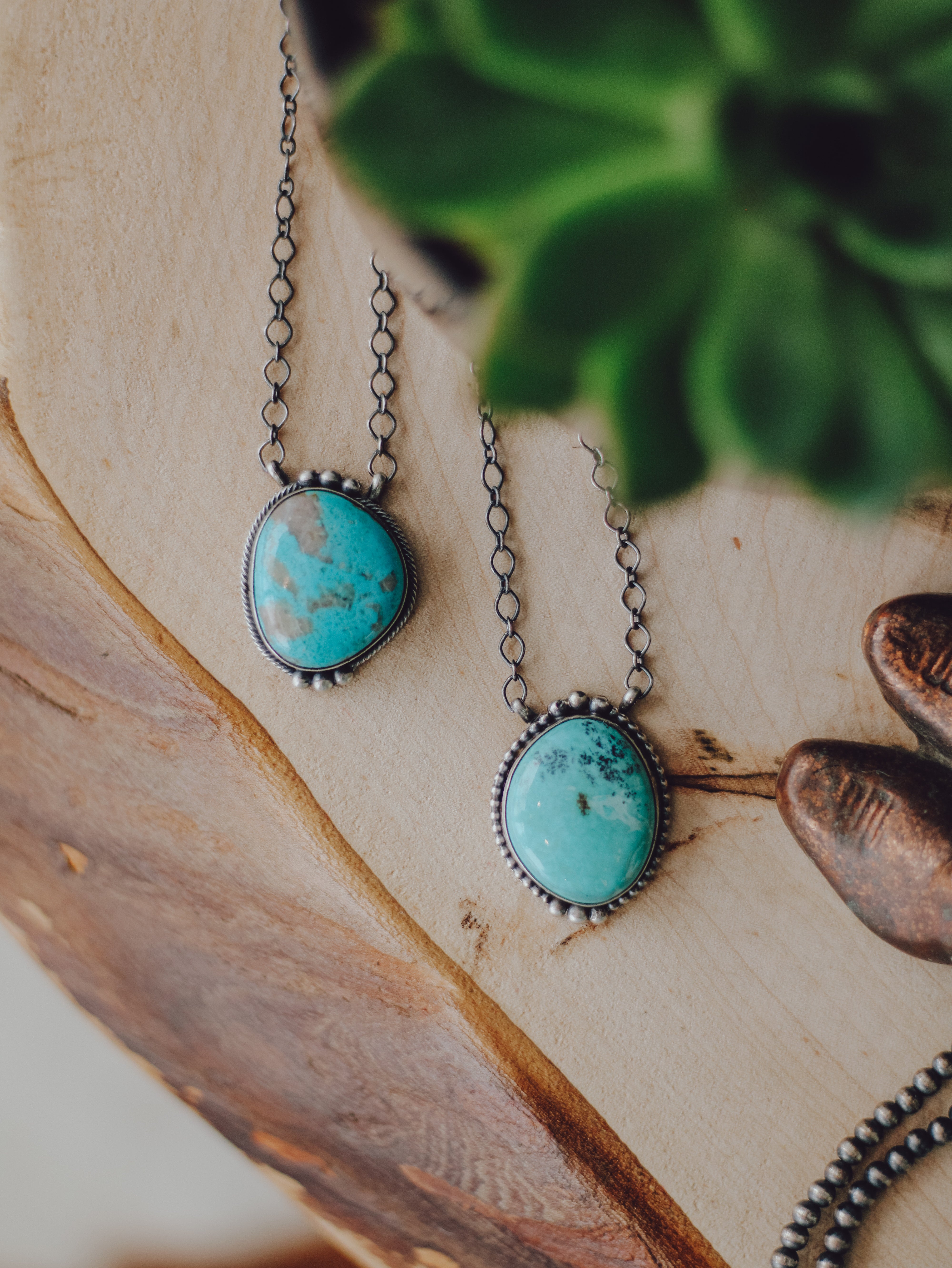 Naomi • Turquoise Bar Necklace