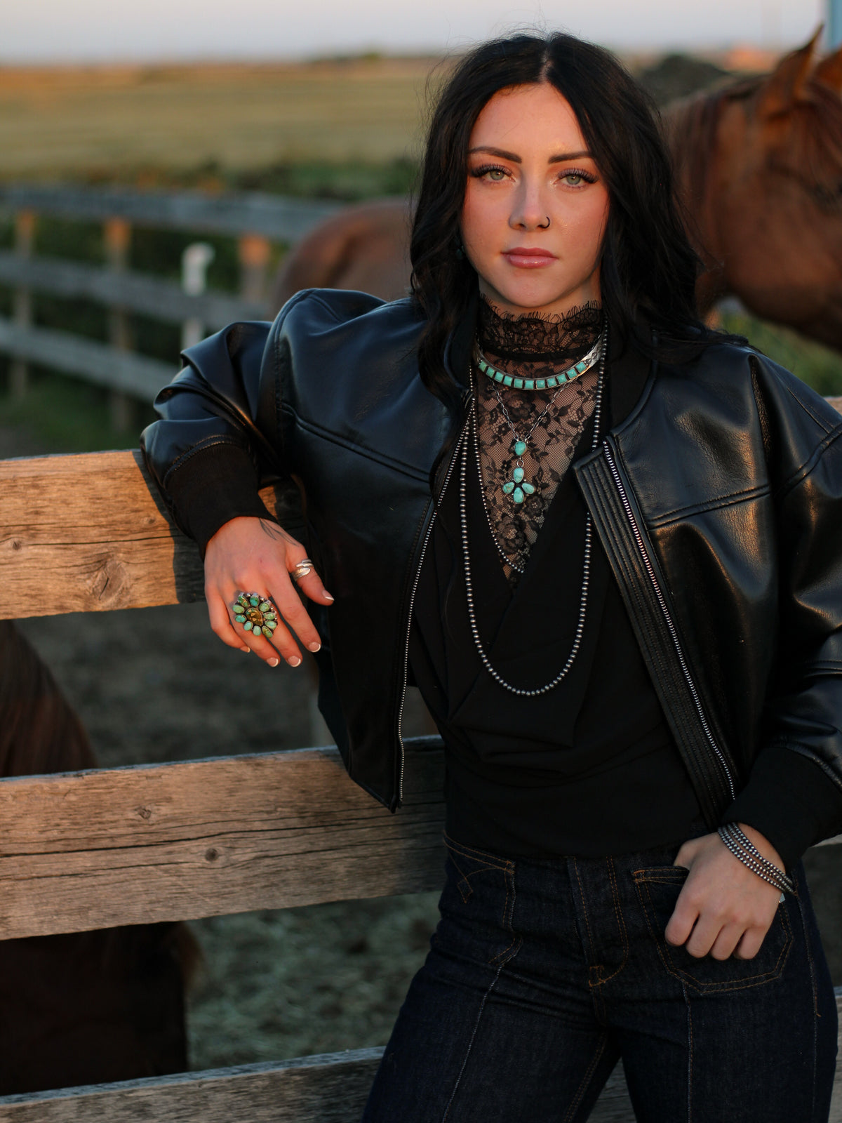 Briley • Turquoise Collar Necklace