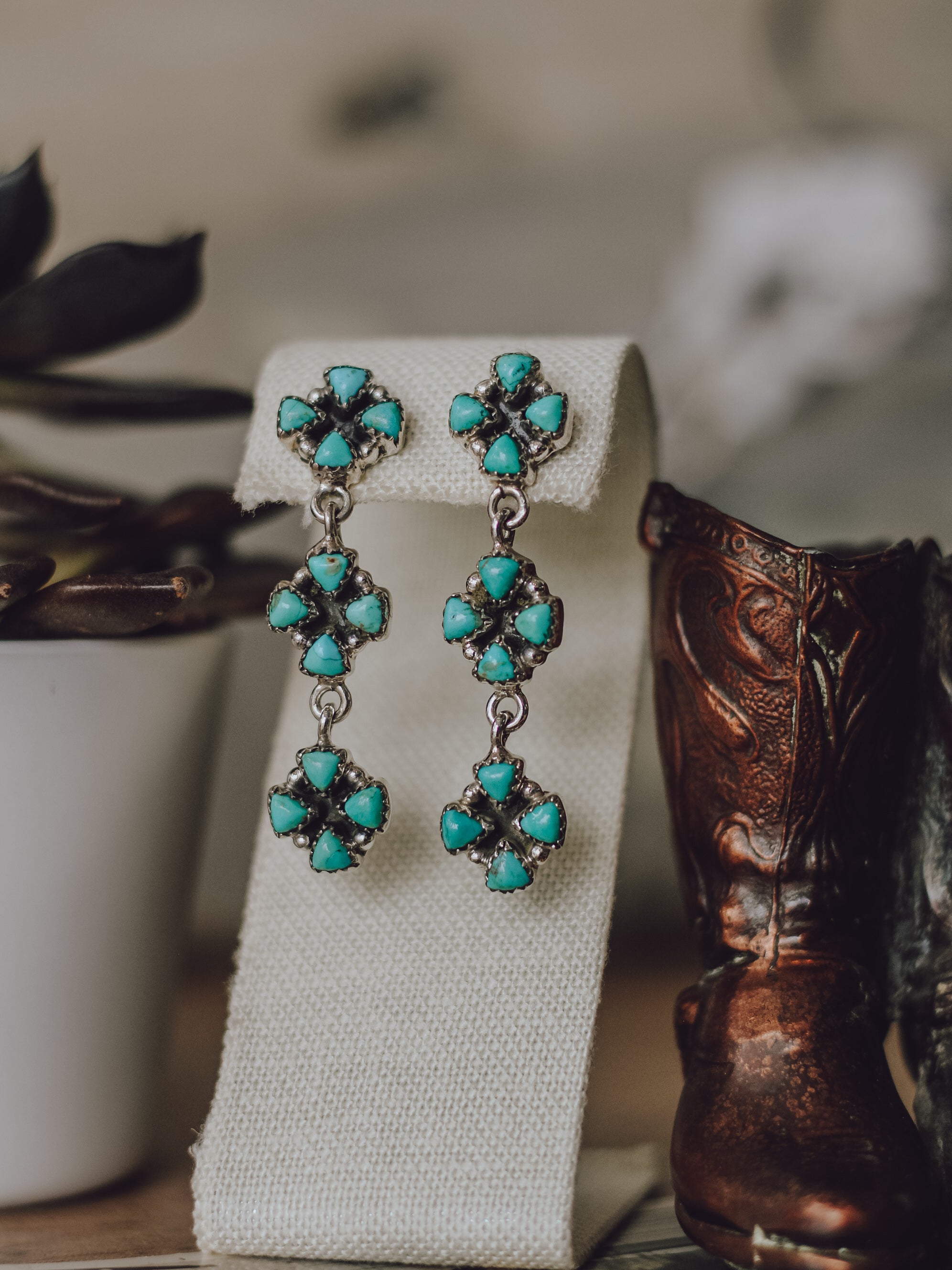 Maribelle • Turquoise Drop Earrings