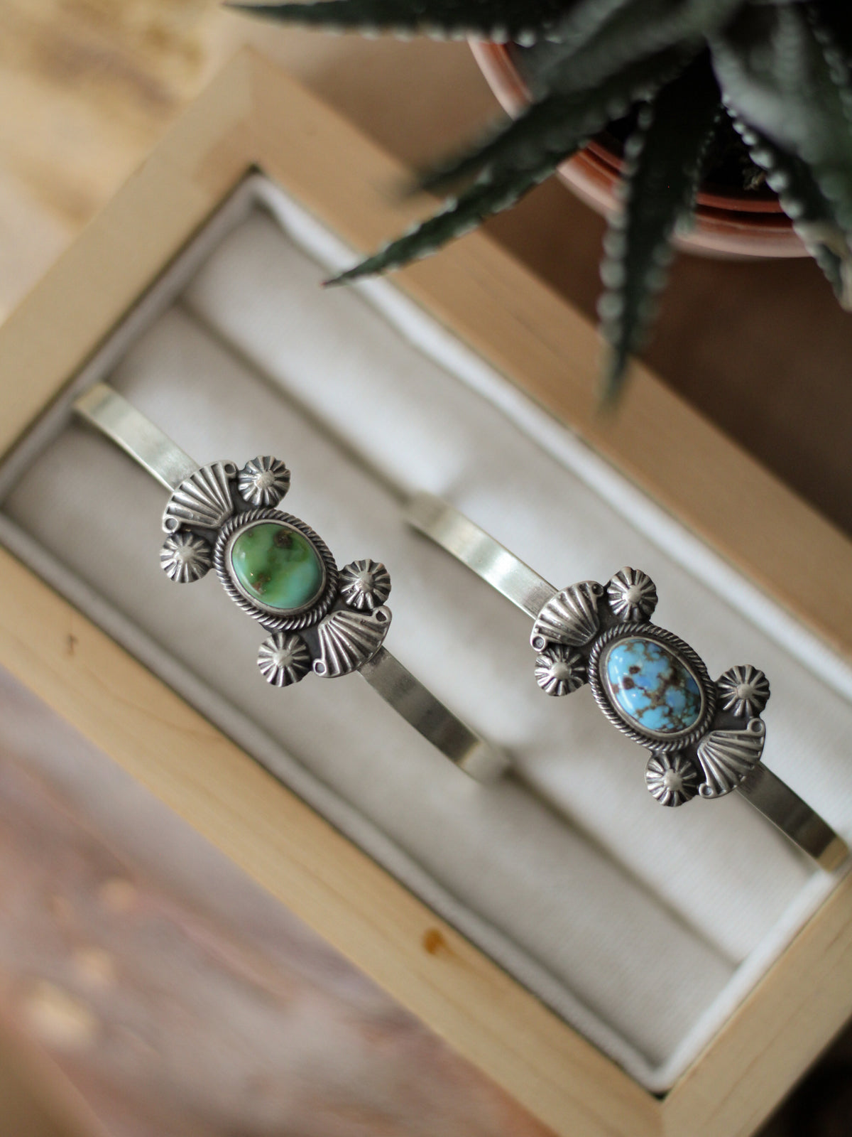 Annie • Golden Hills or Sonoran Gold Turquoise Cuff