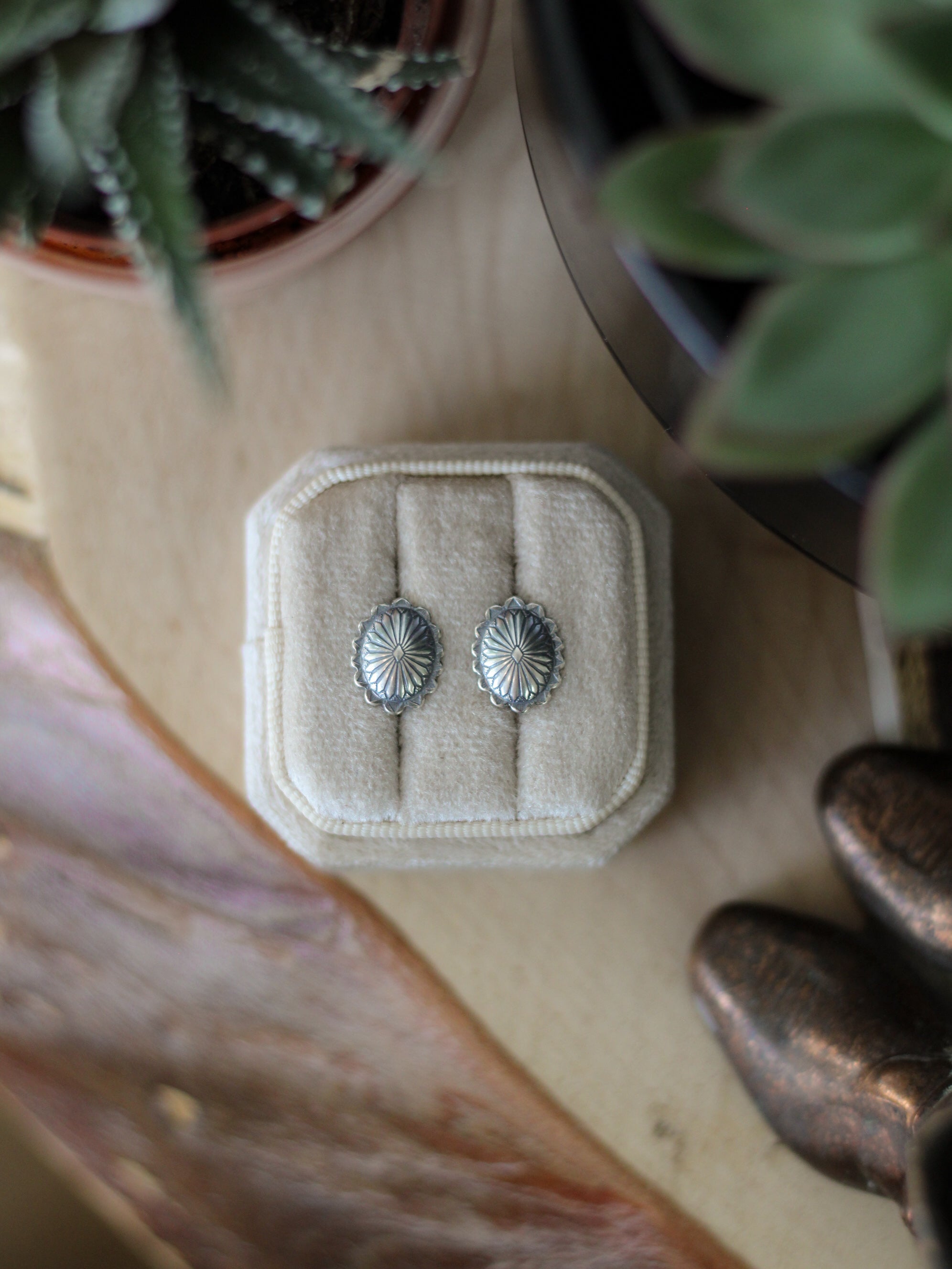 Zoe • Silver Studs