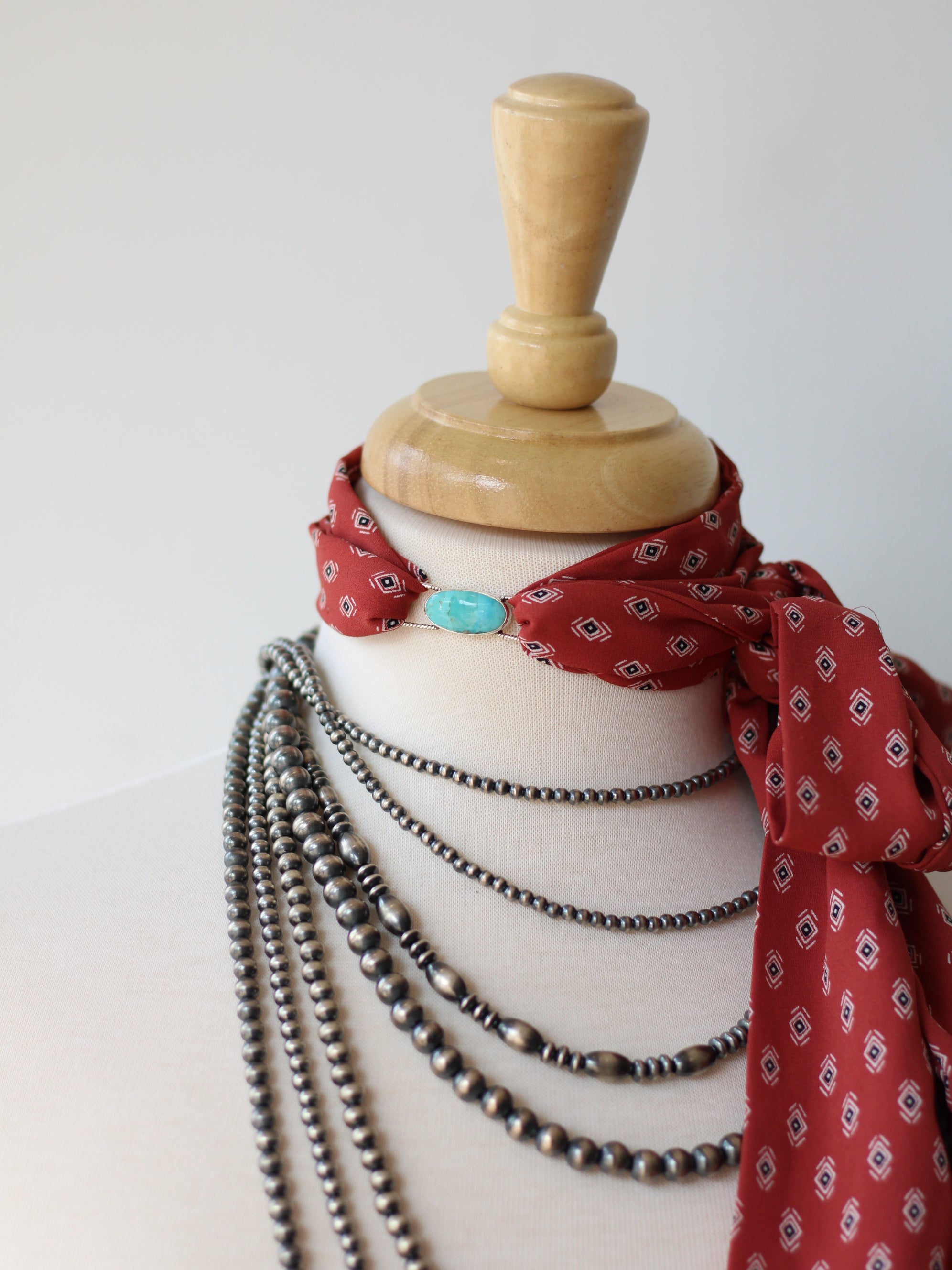 Prairie • Turquoise Scarf Accessory