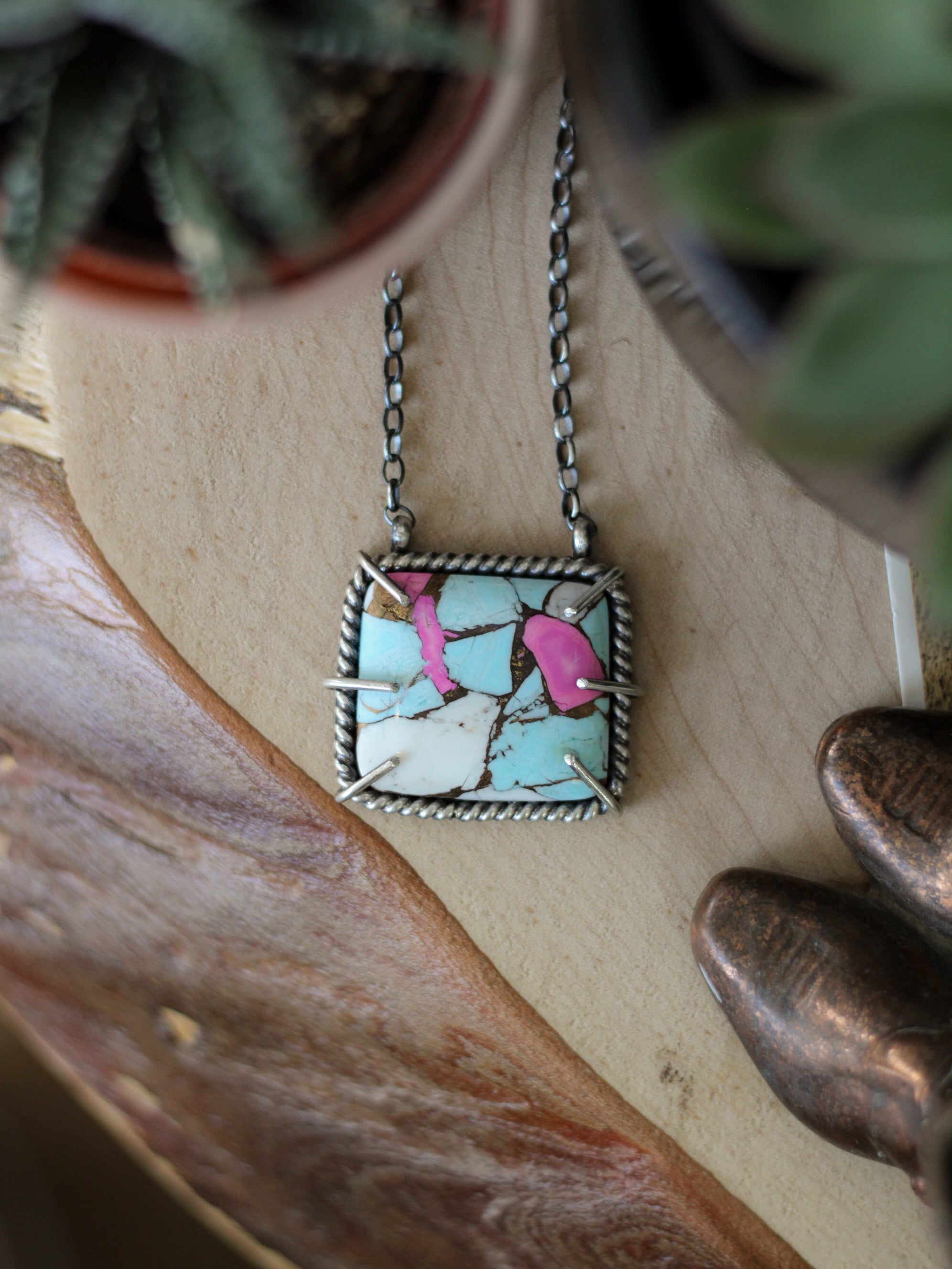 Lexi • Cotton Candy Bar Necklace