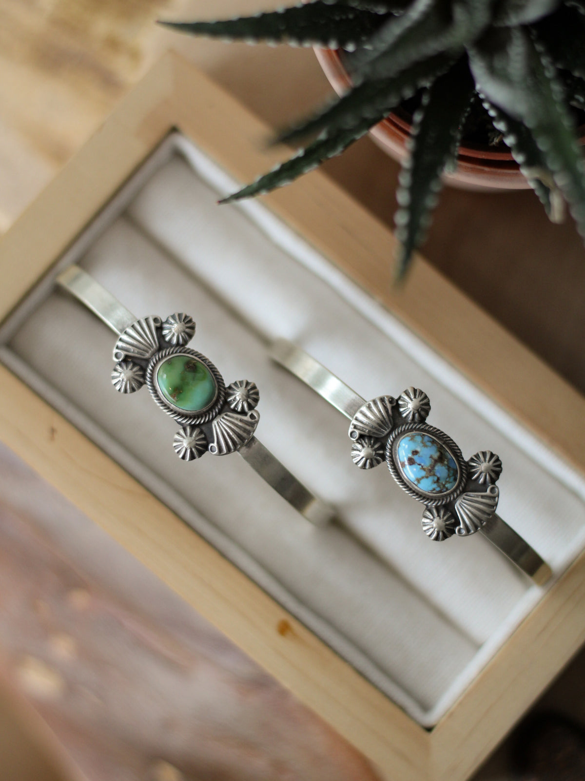 Annie • Golden Hills or Sonoran Gold Turquoise Cuff