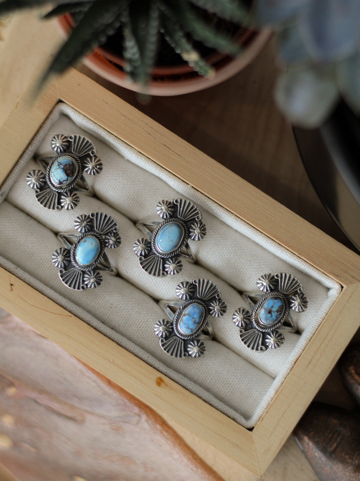 Alba • Golden Hills Turquoise Ring