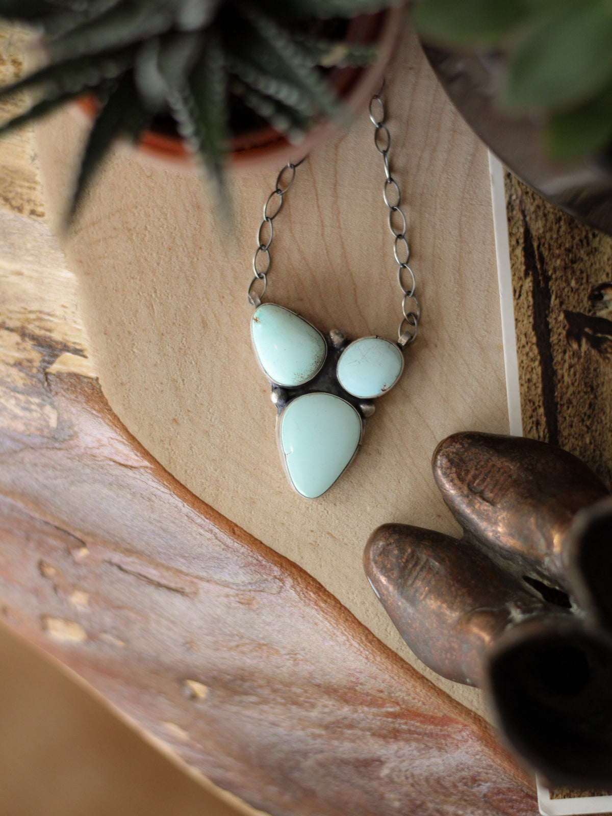 Greeley • Dry Creek Turquoise Bar Necklace