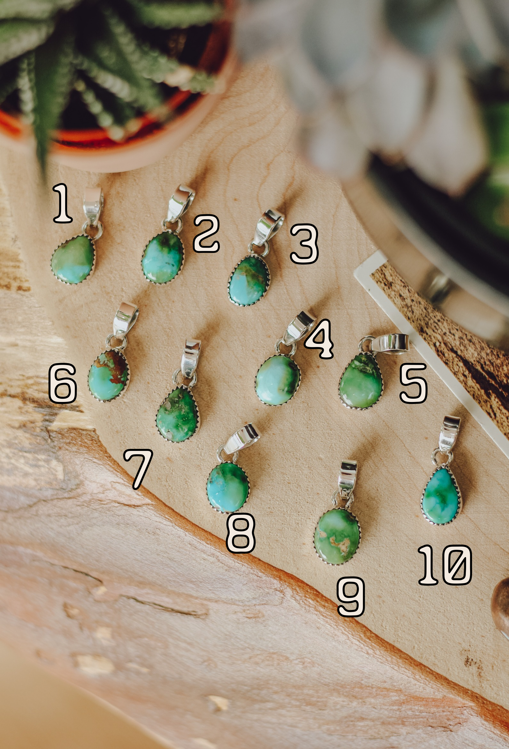 Sorrel • Sonoran Gold Turquoise Pendant