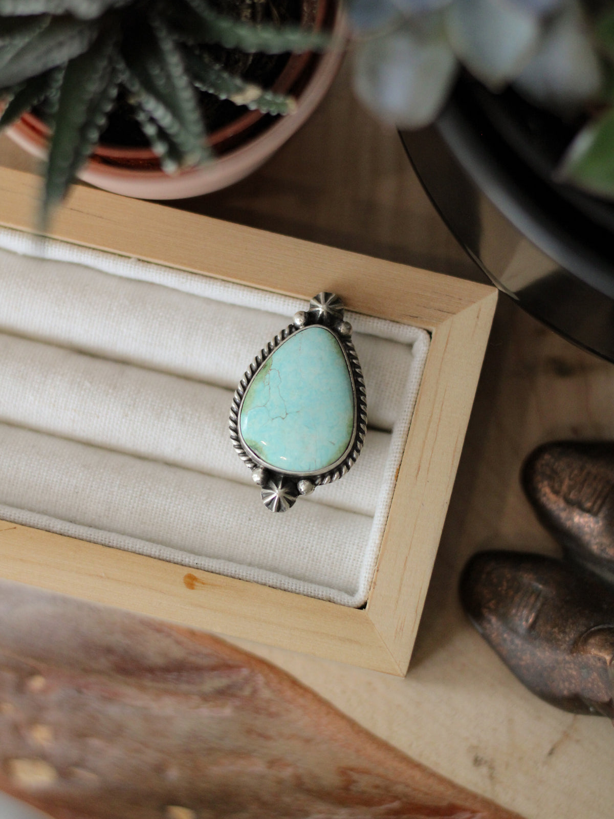 Goldie • Sonoran Turquoise Ring