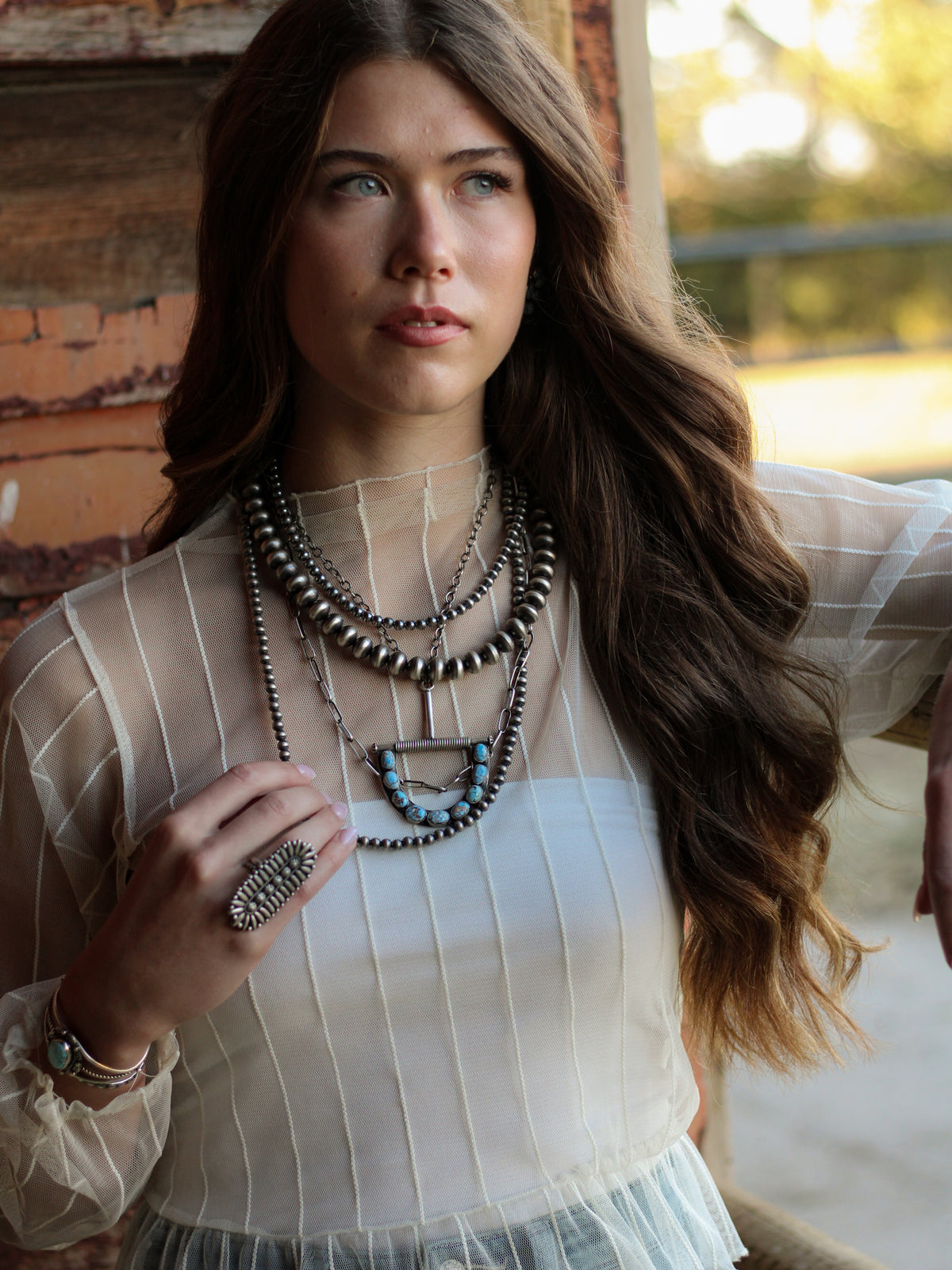 Dresden • Golden Hills Snaffle Necklace