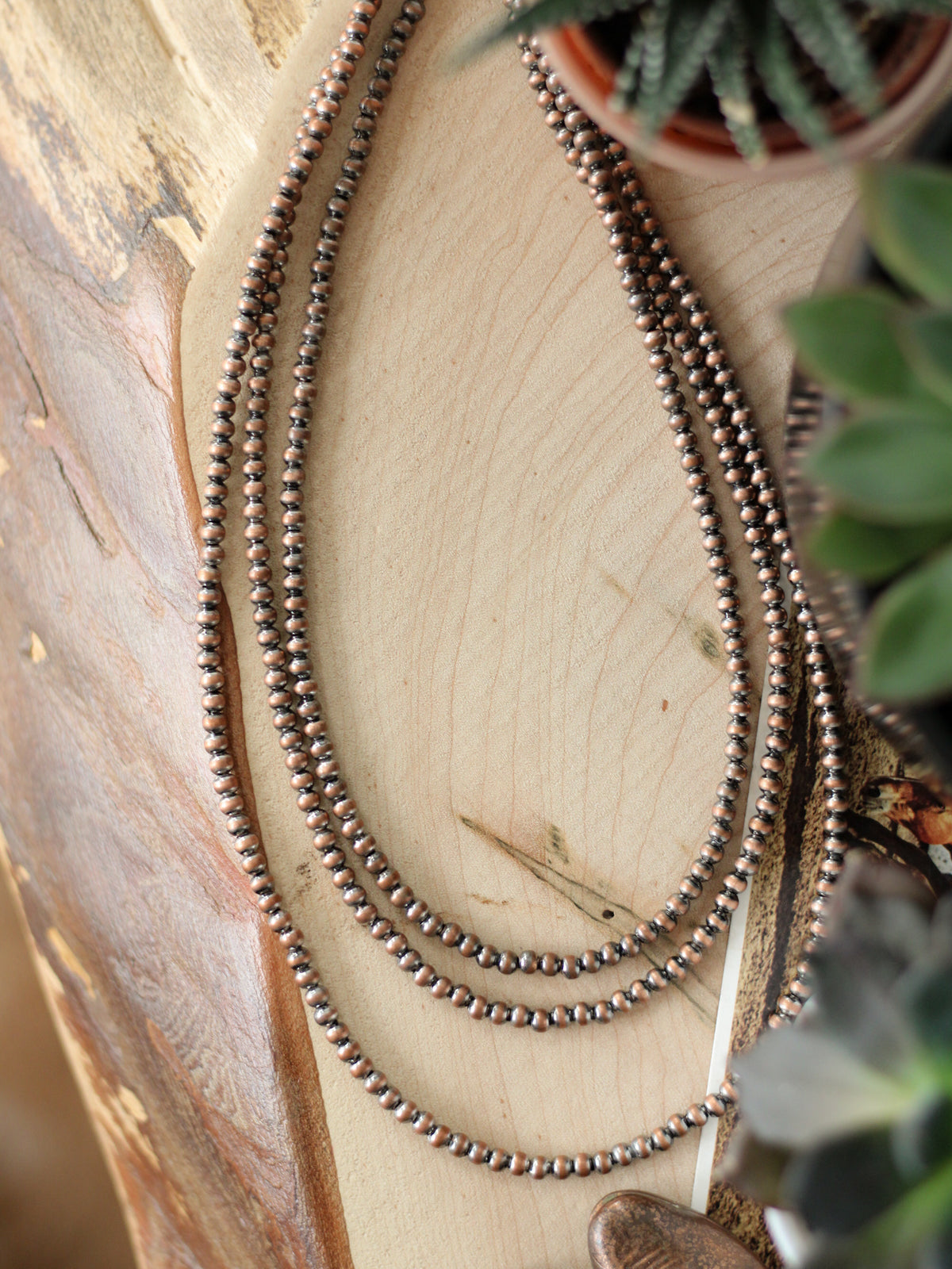 Pearls • 4mm Copper Dipped