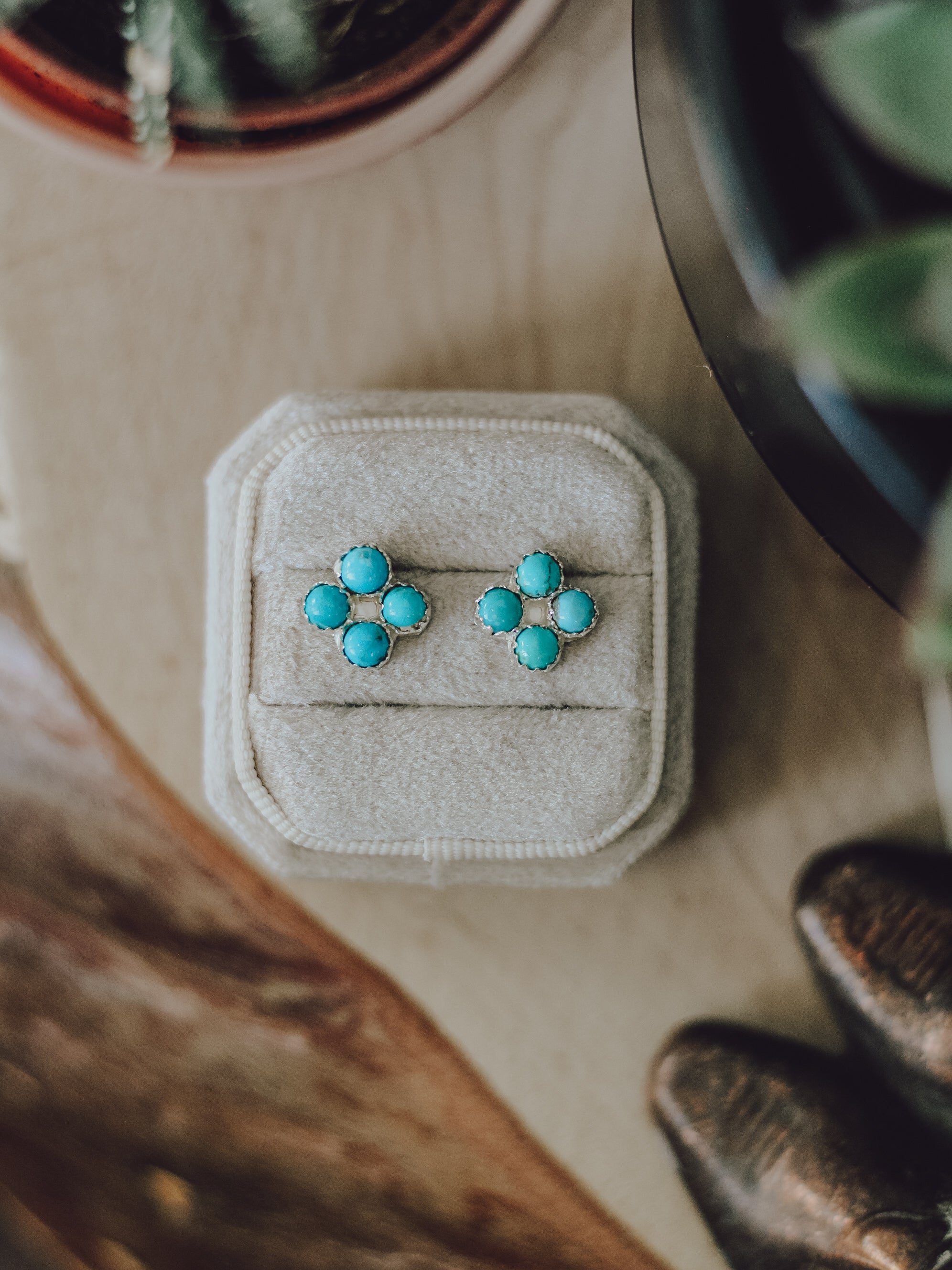 Turner • Turquoise Studs