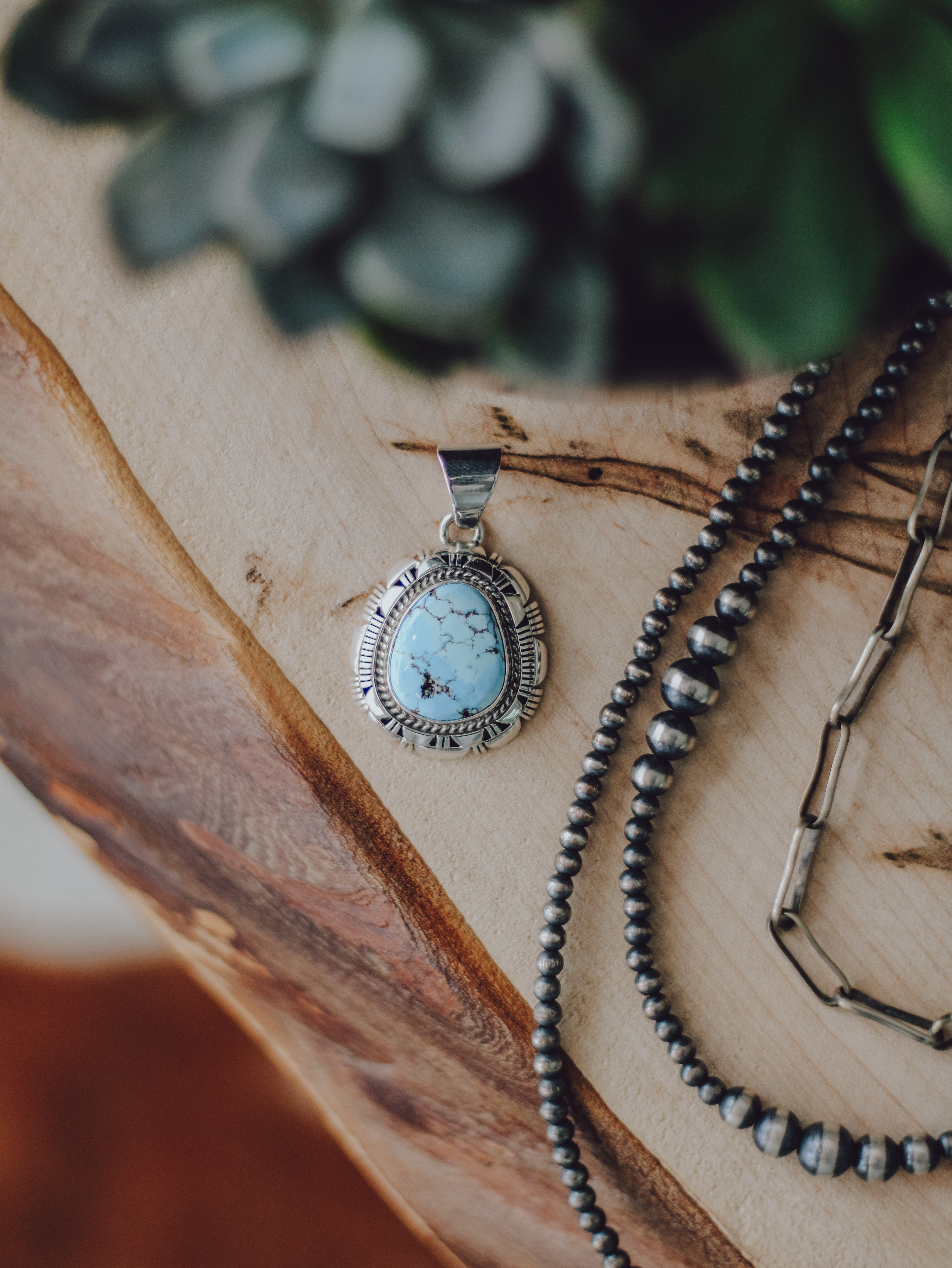 Logan • Turquoise Pendant