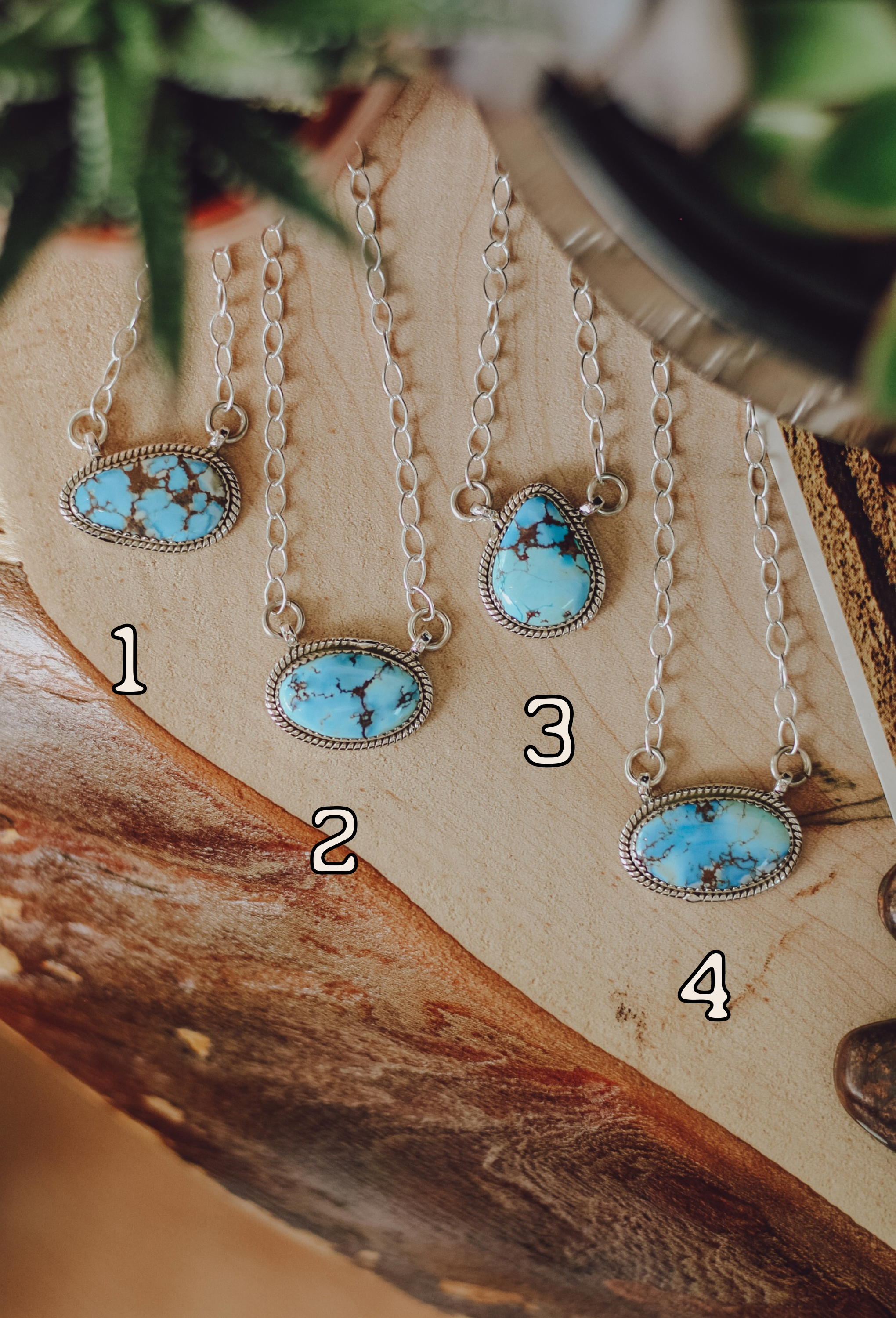 Anson • Golden Hills Turquoise Bar Necklace